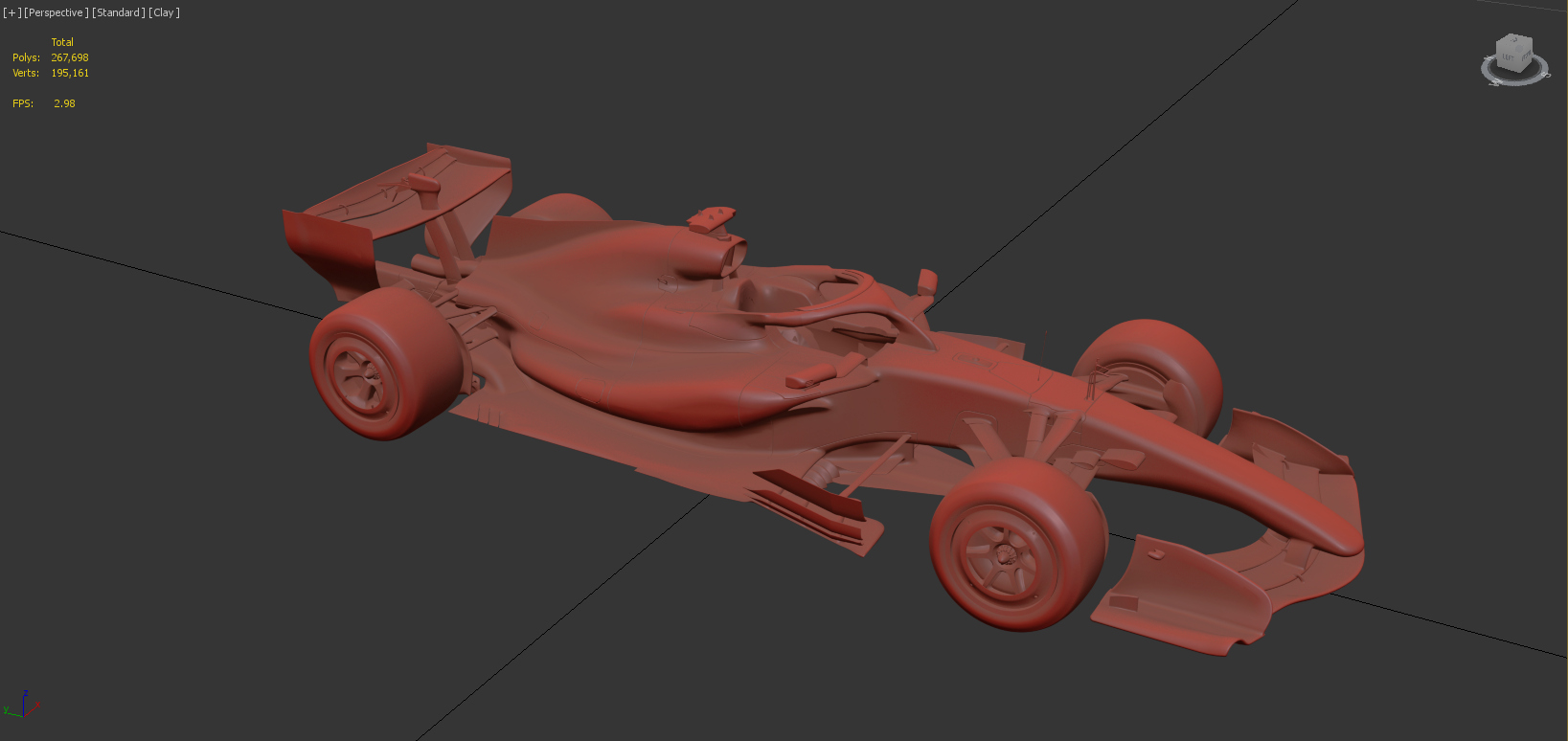 Mercedes-AMG W17 F1 2026 Formula 1 3D Model