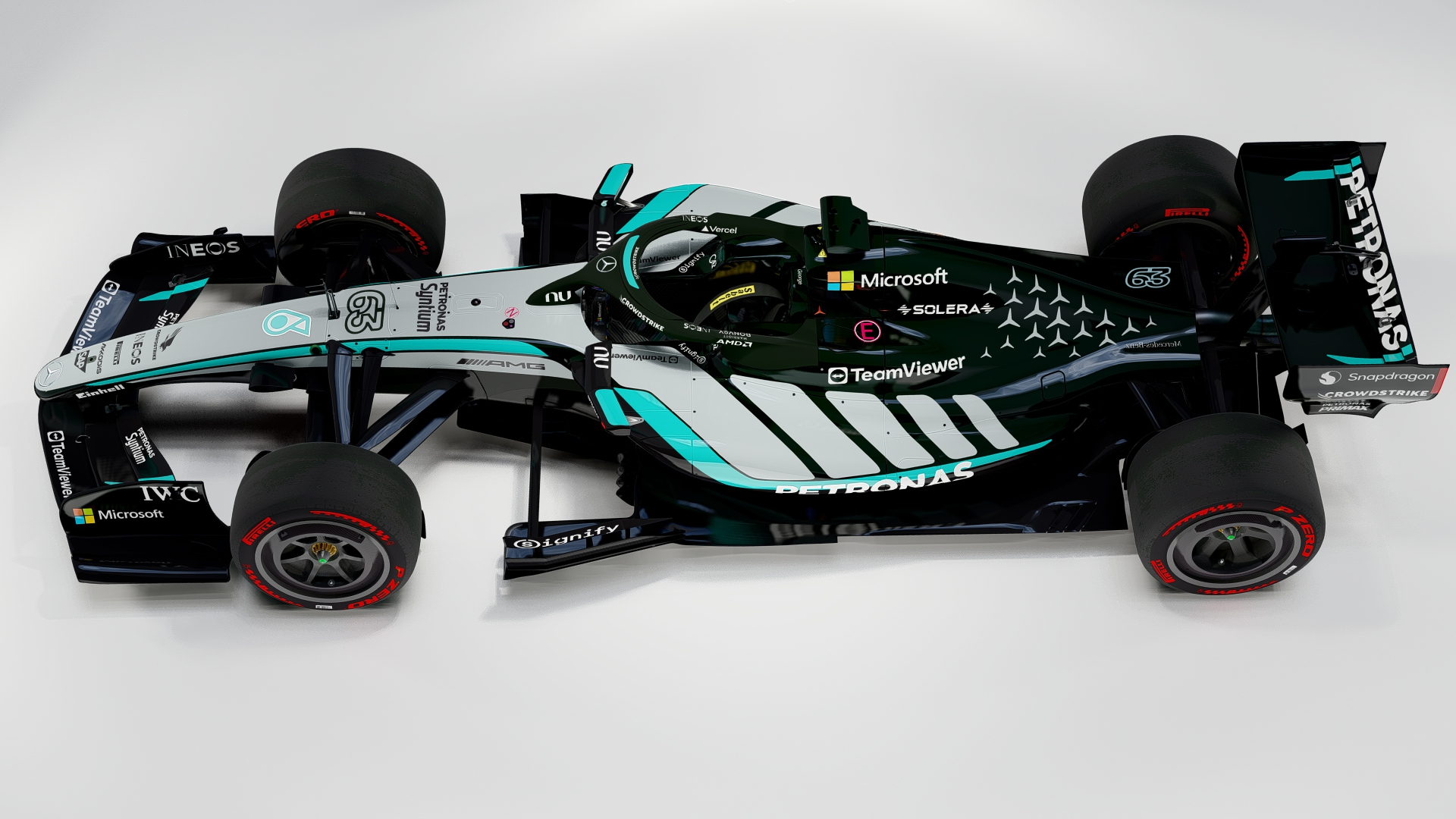 Mercedes-AMG W17 F1 2026 Formula 1 3D Model