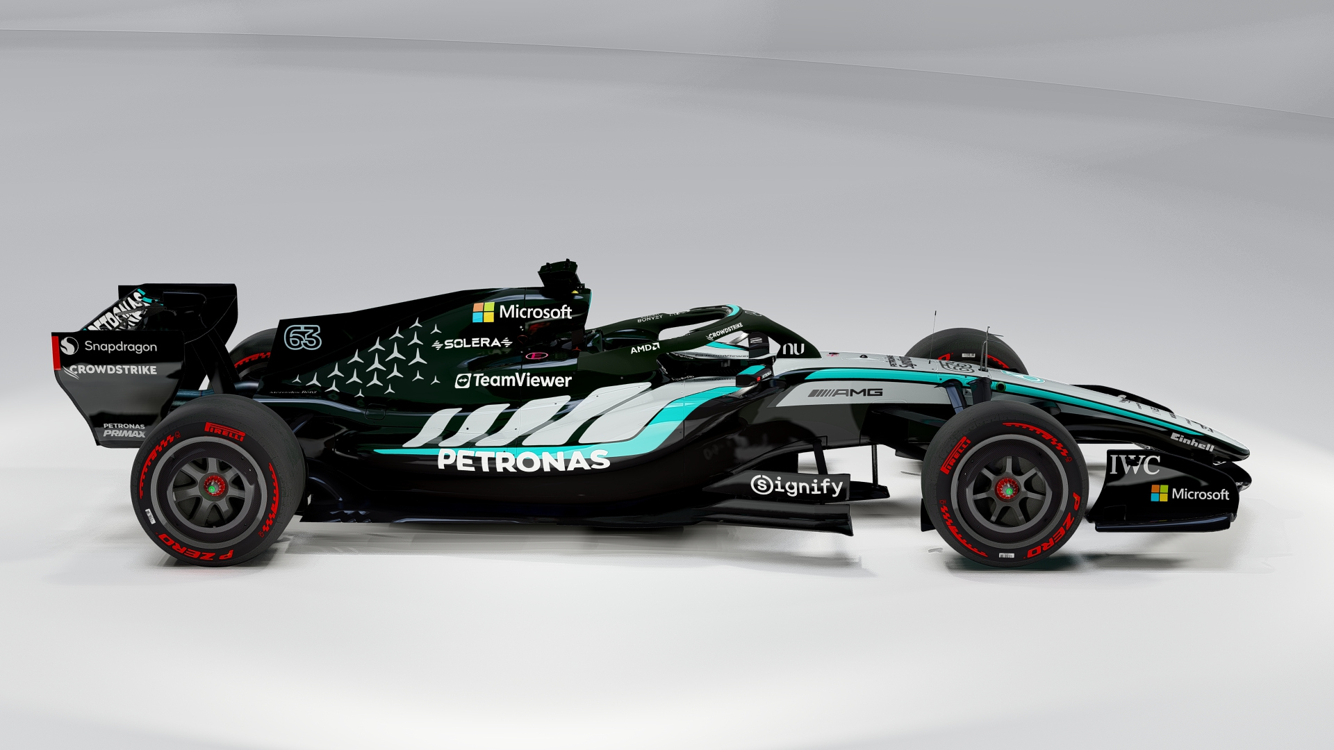 Mercedes-AMG W17 F1 2026 Formula 1 3D Model