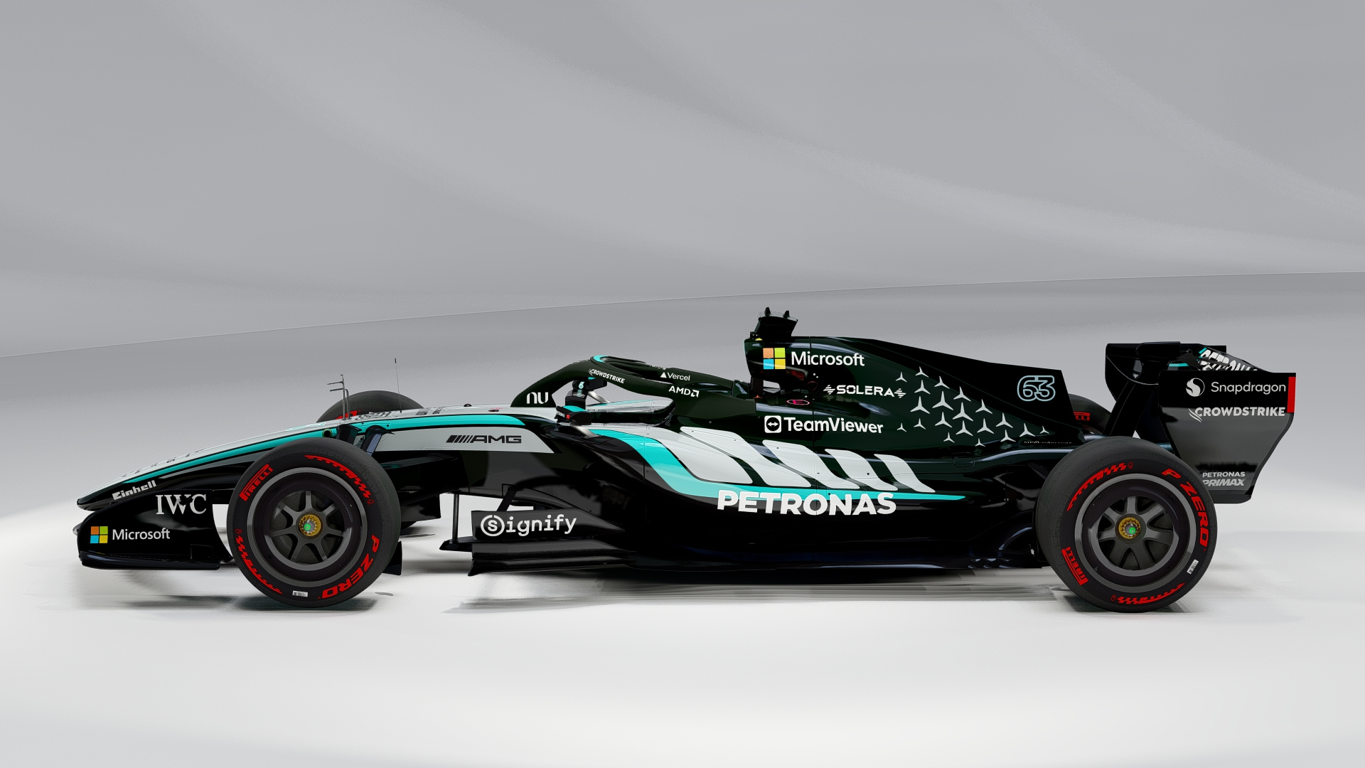 Mercedes-AMG W17 F1 2026 Formula 1 3D Model