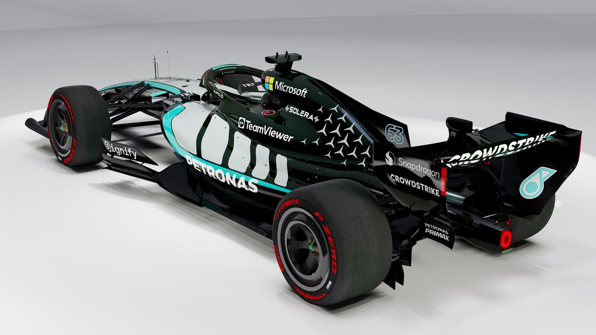 Mercedes-AMG W17 F1 2026 Formula 1 3D Model