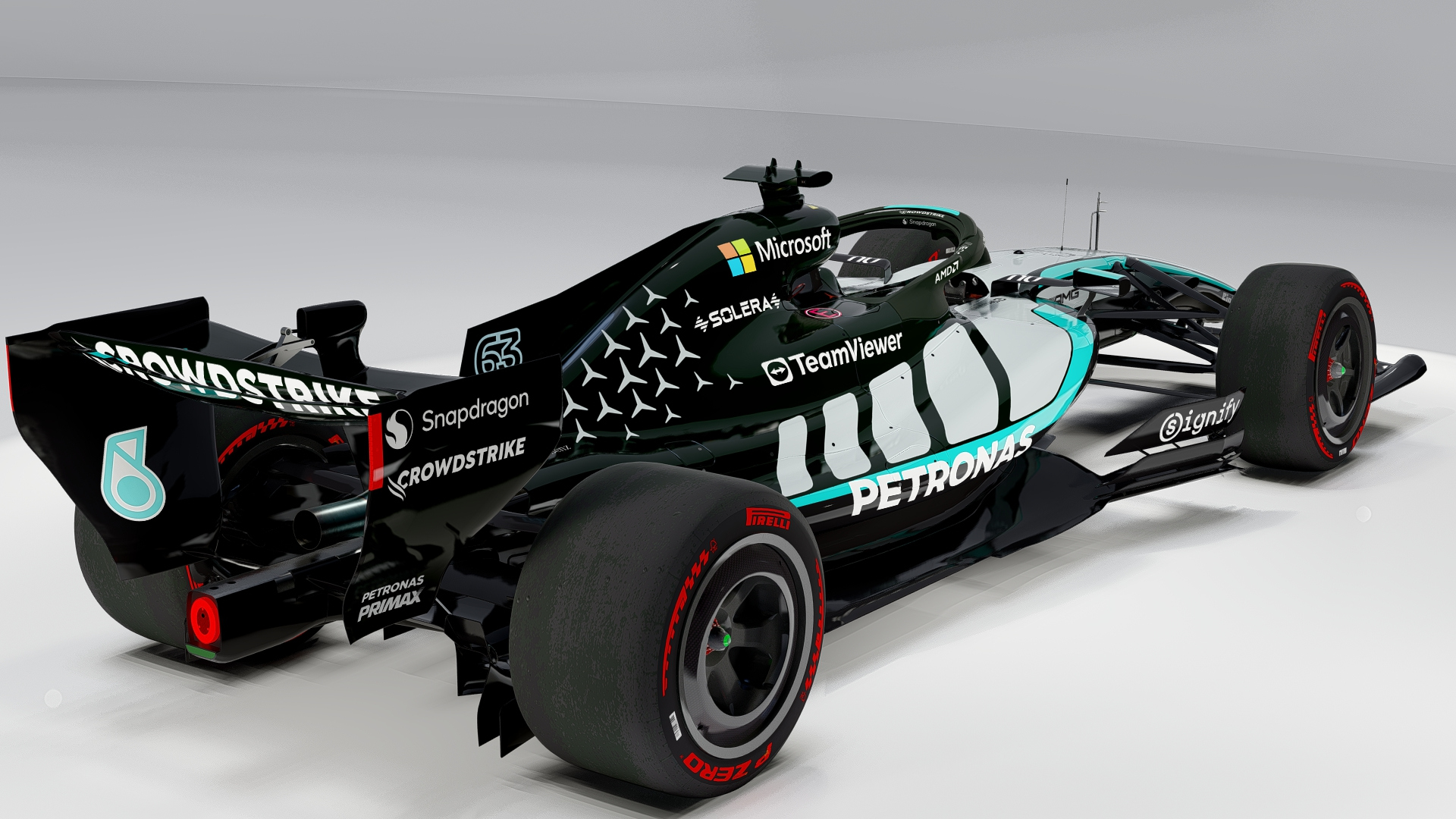 Mercedes-AMG W17 F1 2026 Formula 1 3D Model