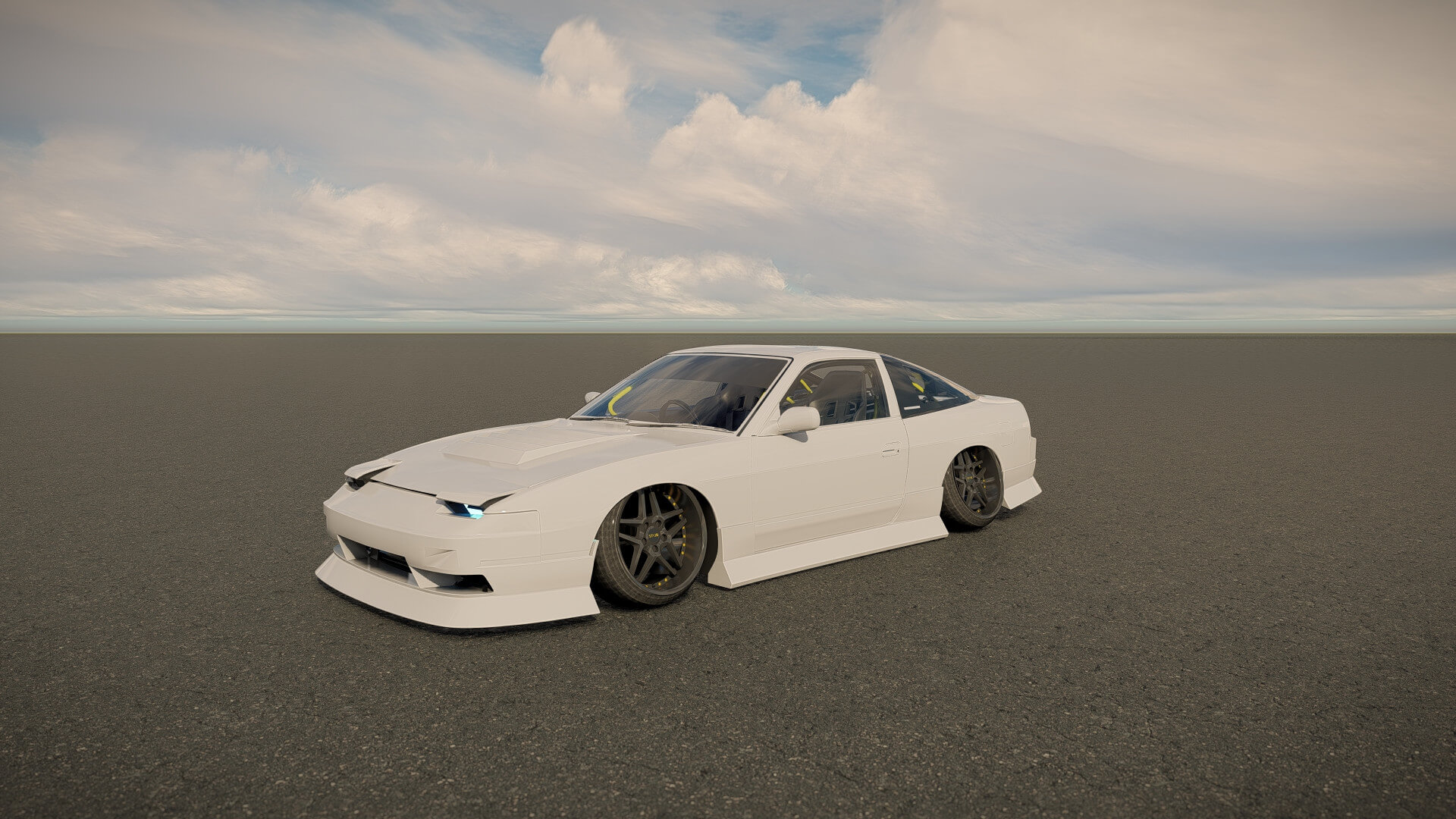 Nissan 240Sx Tuned 3D Model
