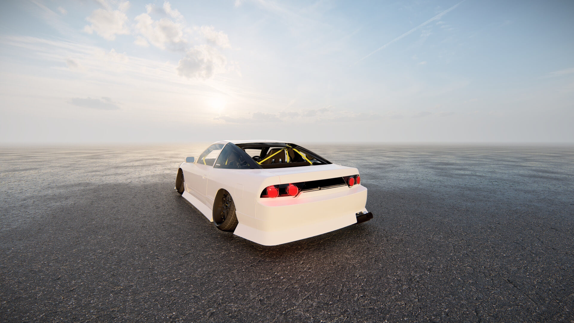 Nissan 240Sx Tuned 3D Model