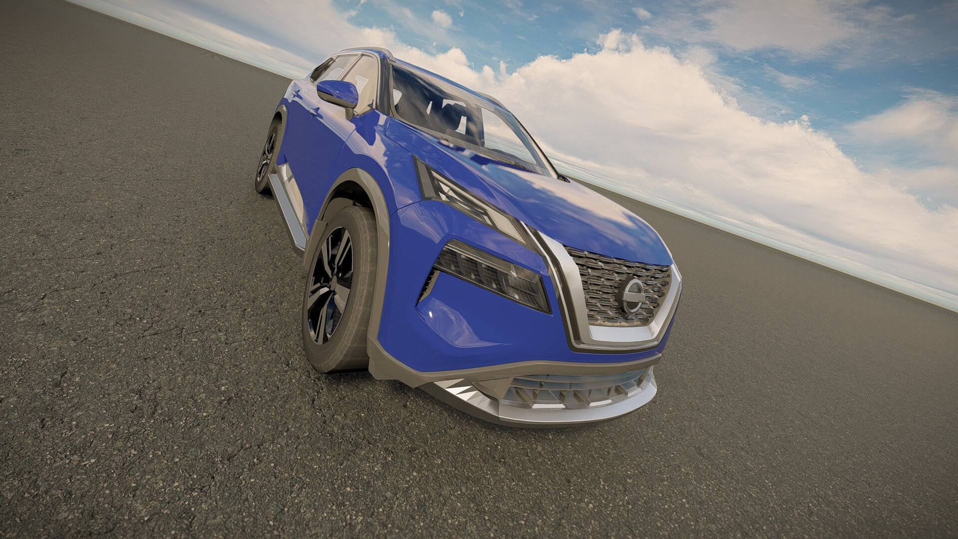Nissan X Trail 2023 3D Model