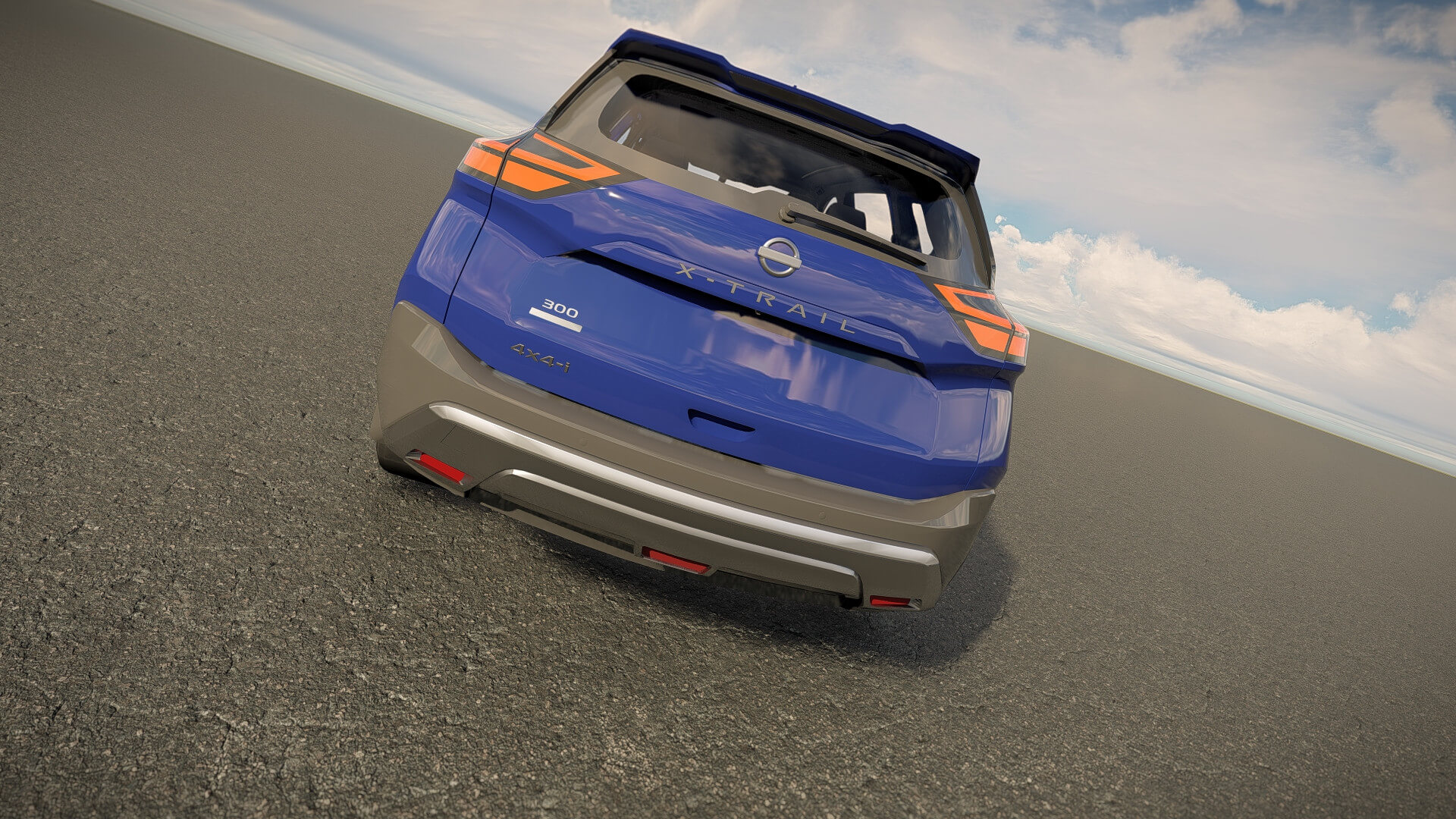 Nissan X Trail 2023 3D Model