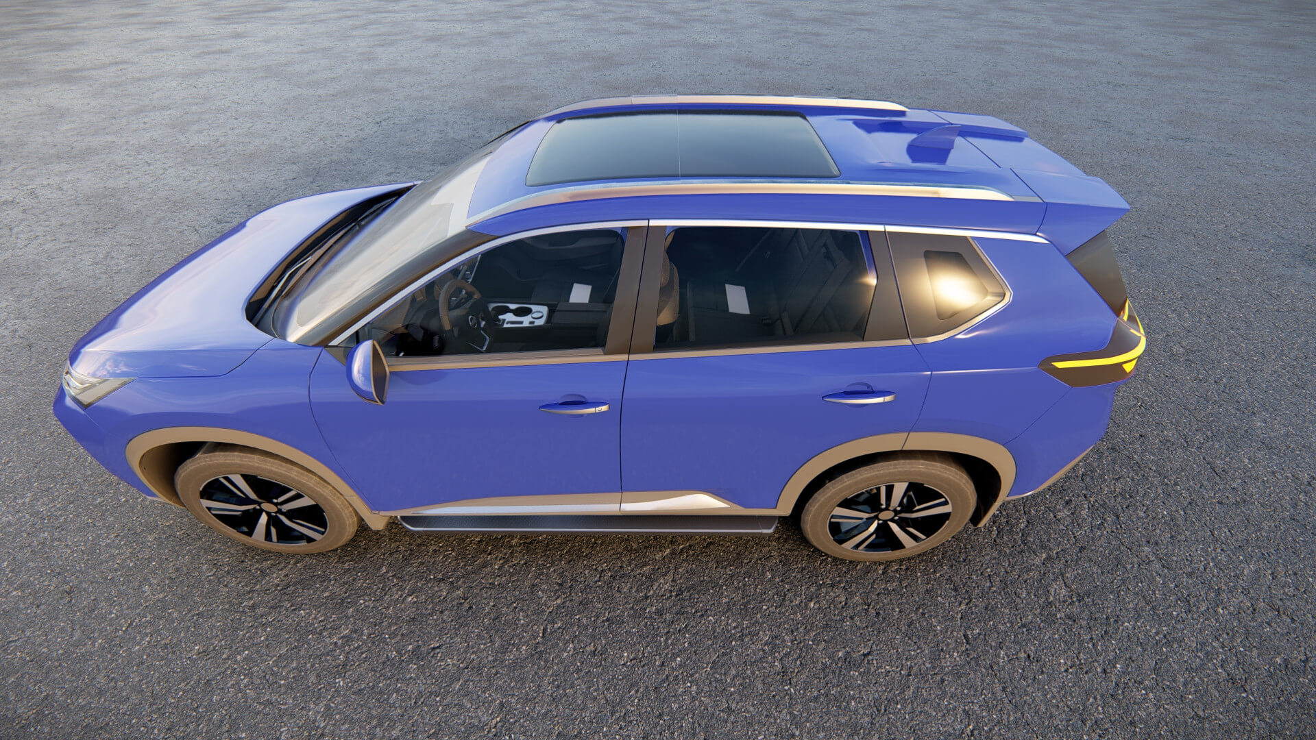 Nissan X Trail 2023 3D Model