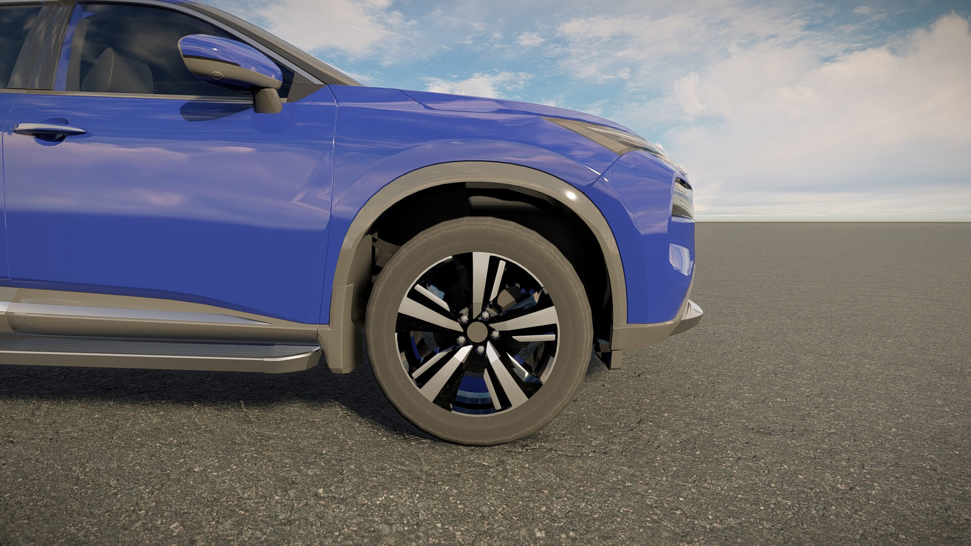 Nissan X Trail 2023 3D Model