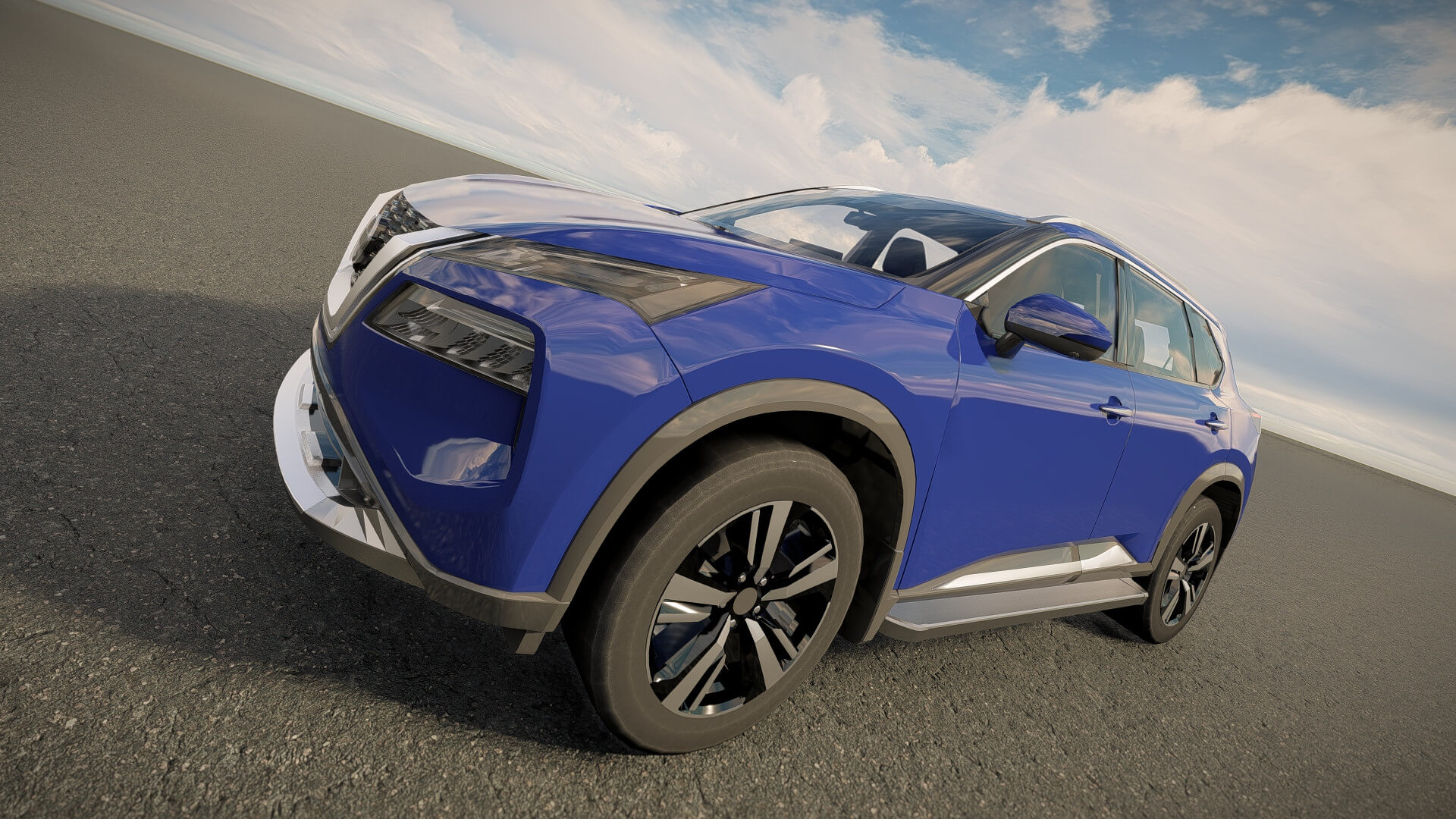Nissan X Trail 2023 3D Model