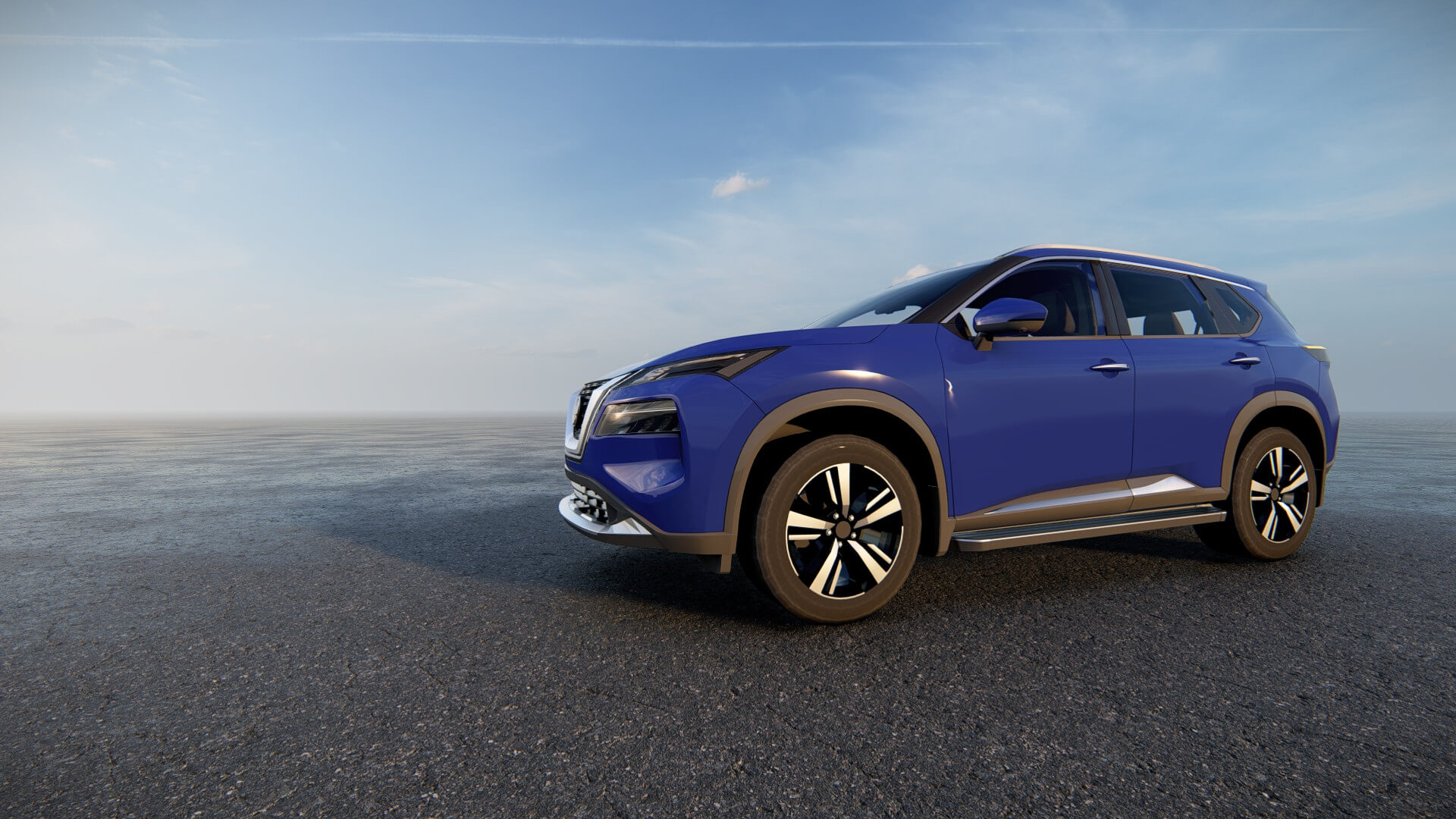 Nissan X Trail 2023 3D Model