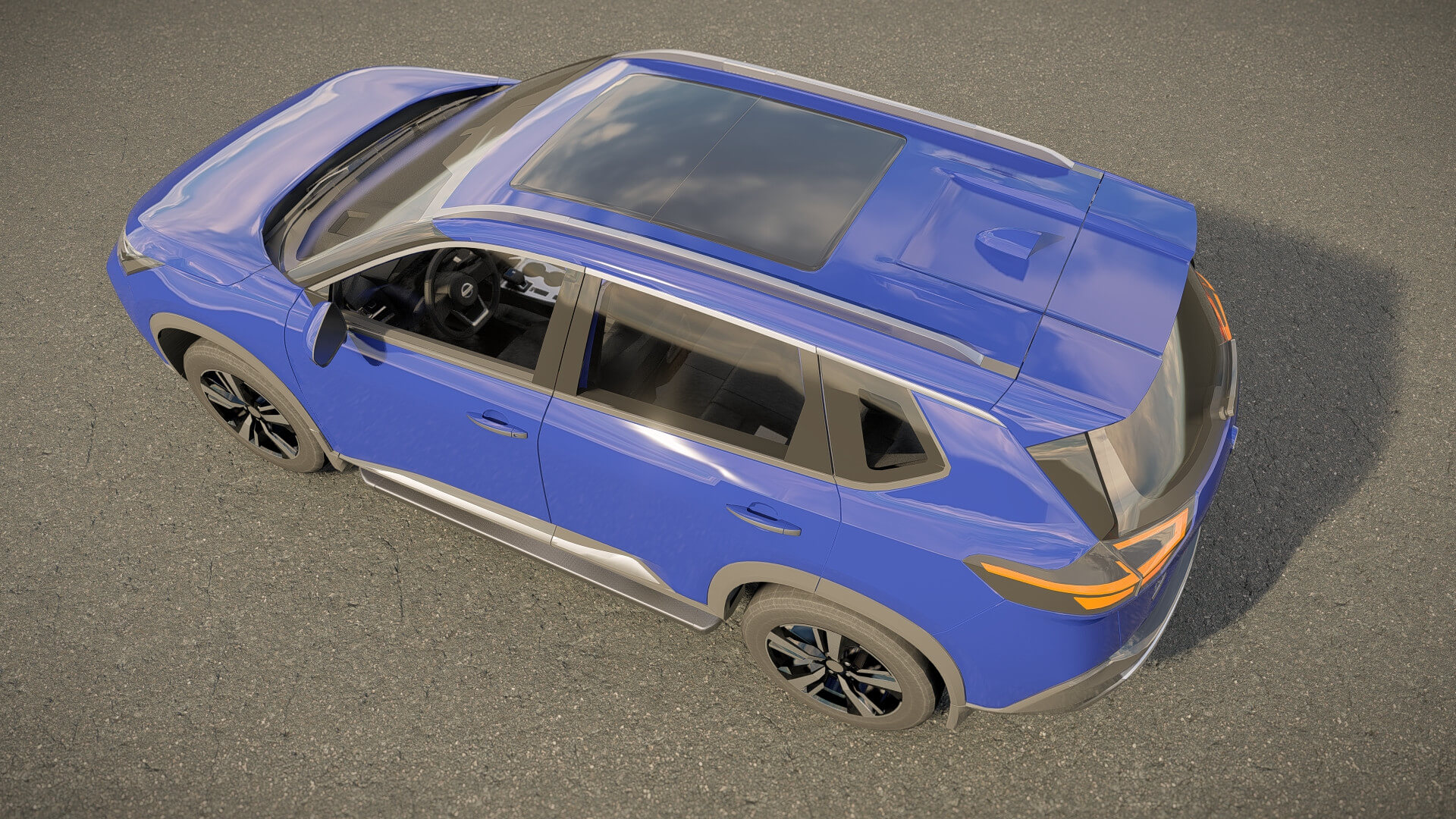 Nissan X Trail 2023 3D Model