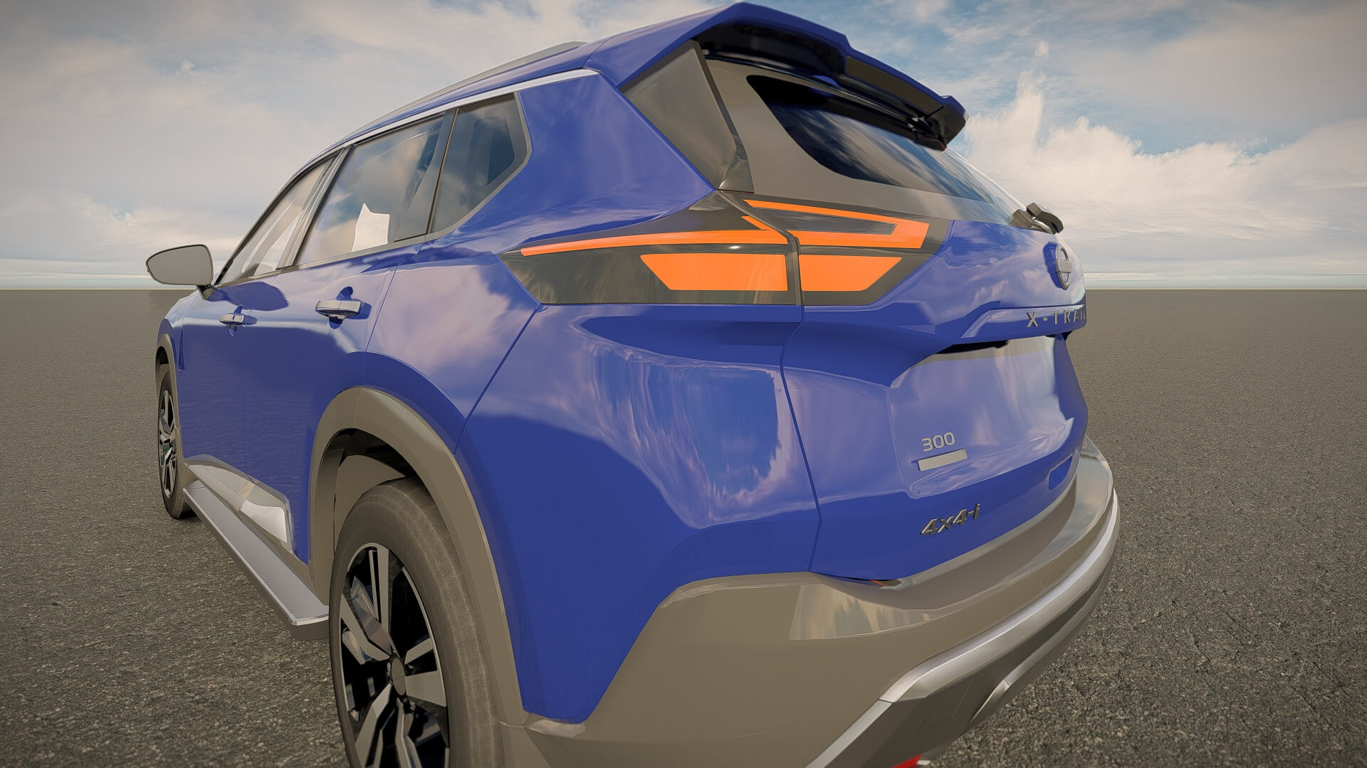 Nissan X Trail 2023 3D Model