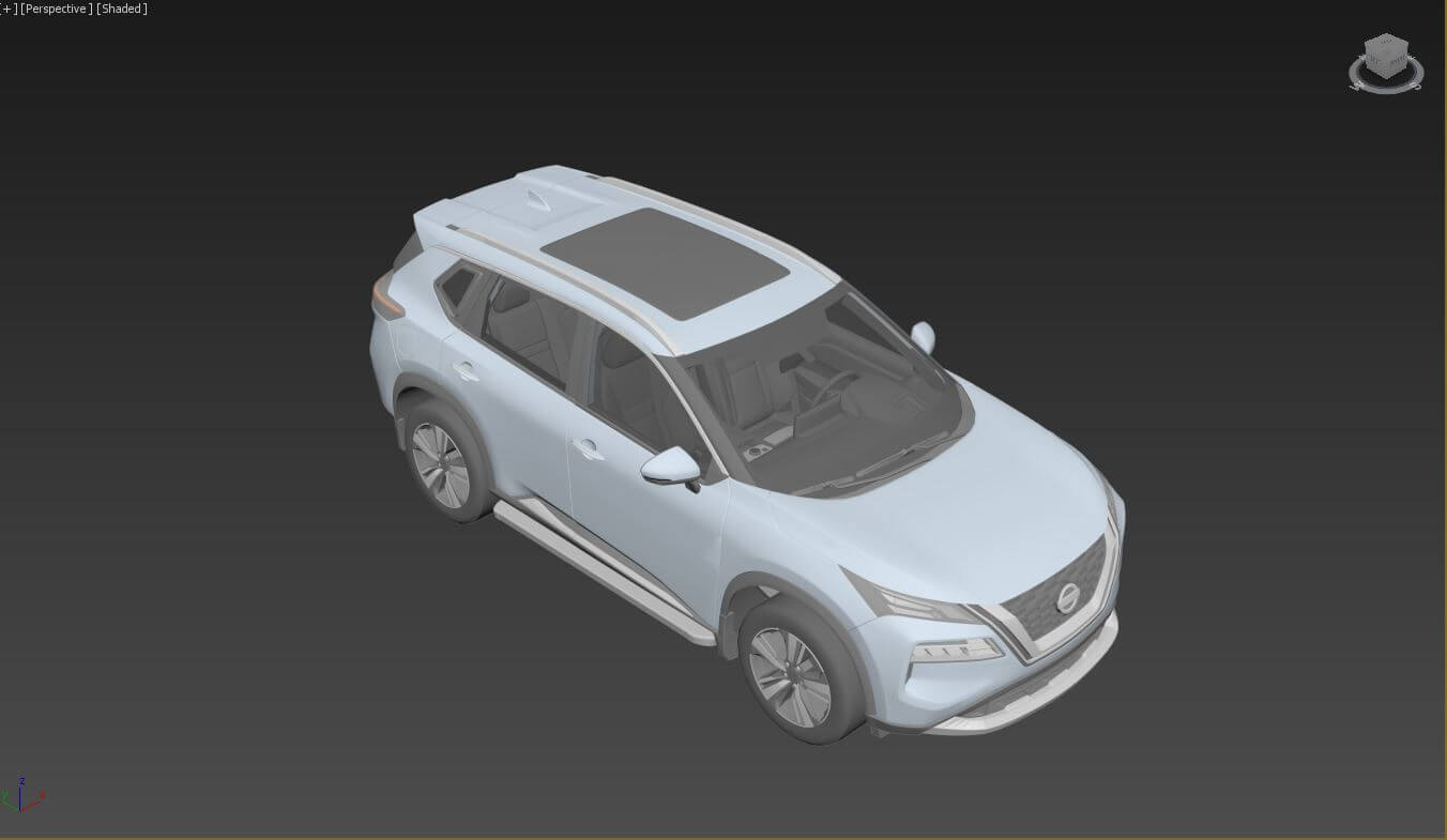 Nissan X Trail 2023 3D Model