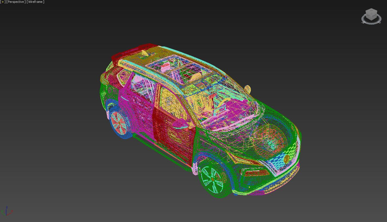 Nissan X Trail 2023 3D Model
