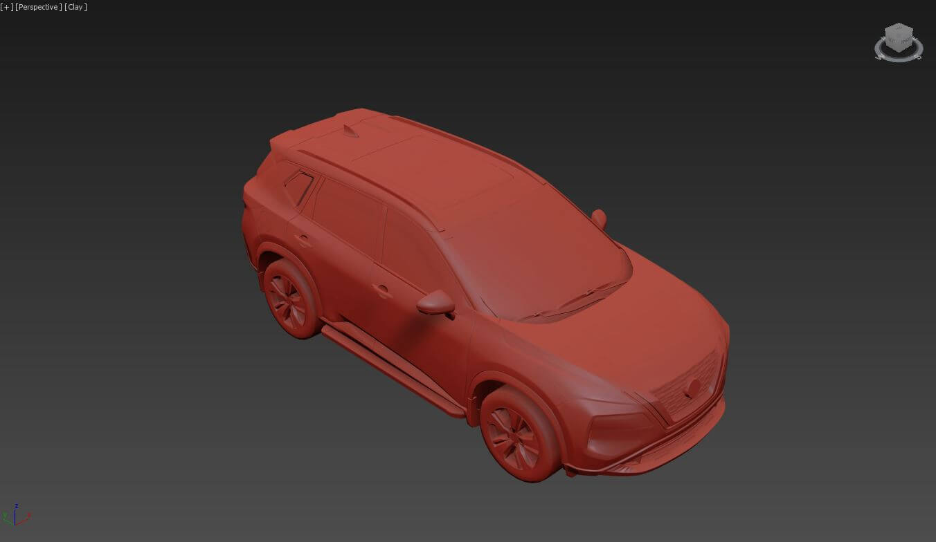 Nissan X Trail 2023 3D Model