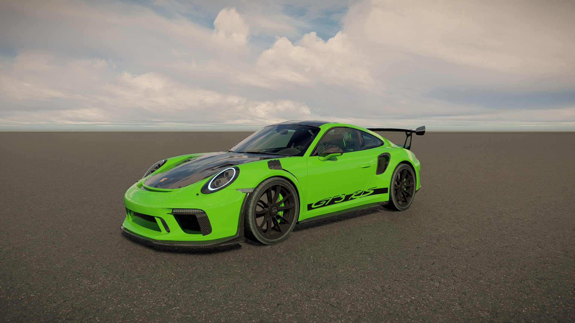 Porsche 911 GT3 RS 2022 3D Model