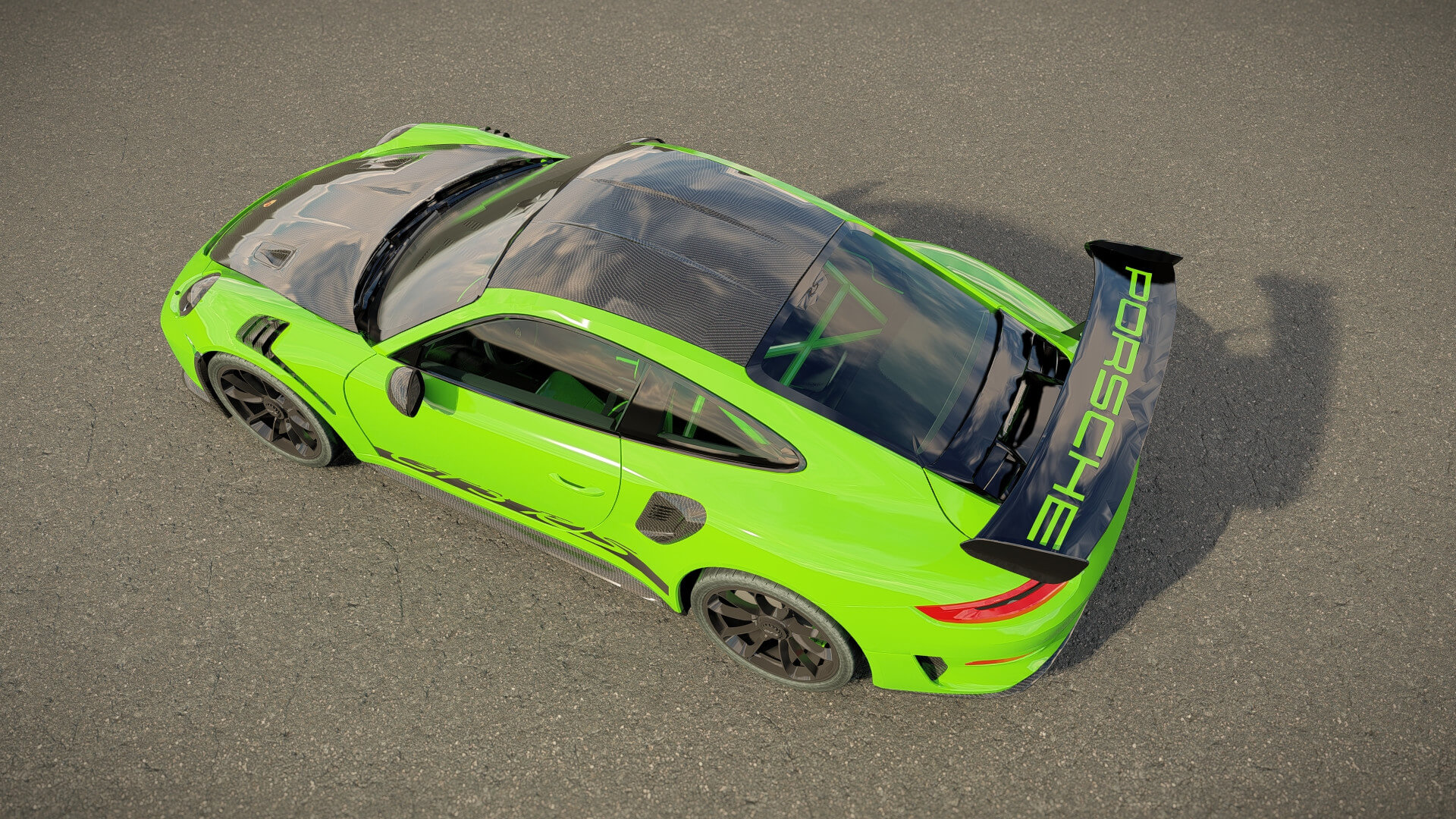 Porsche 911 GT3 RS 2022 3D Model