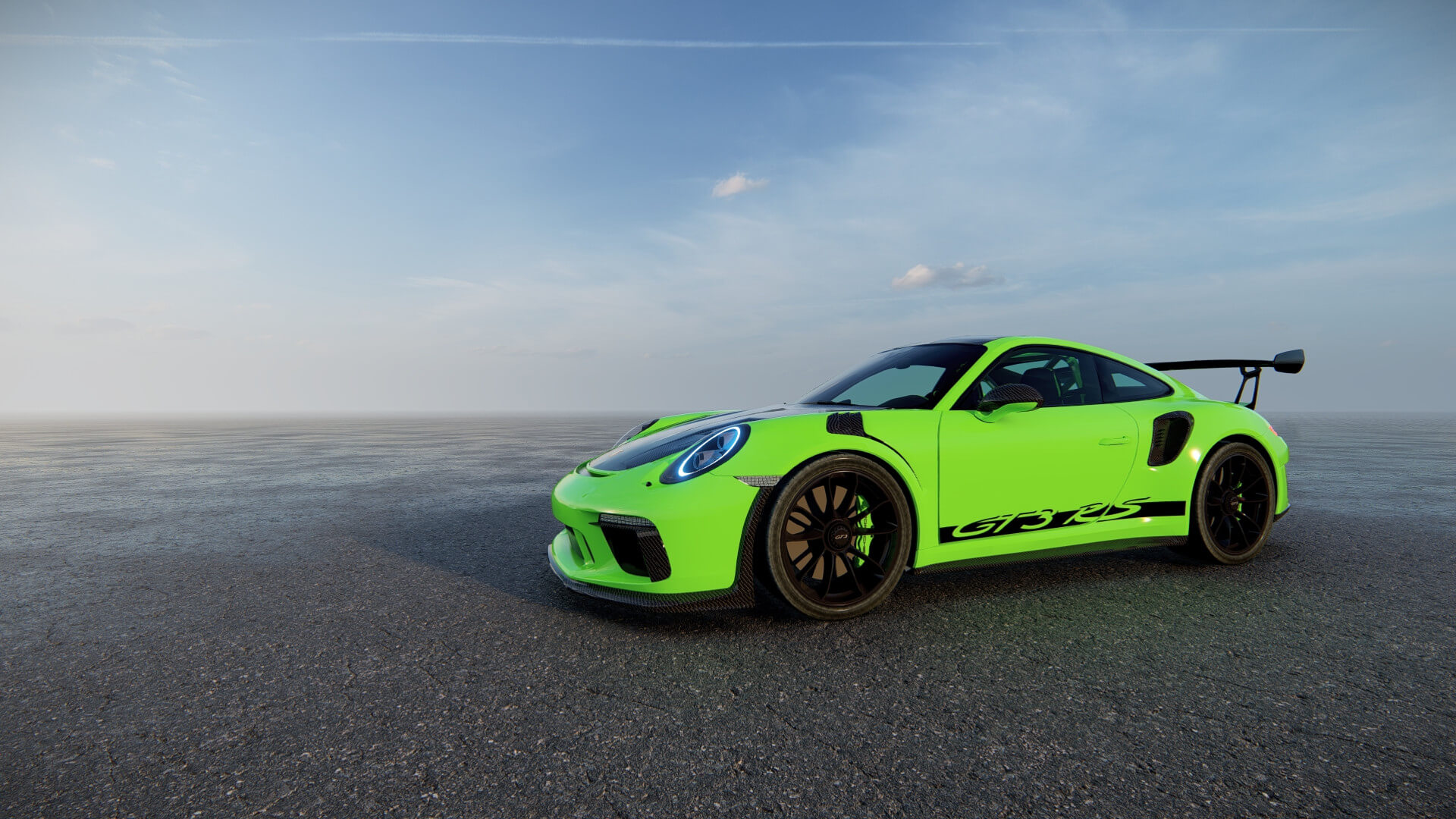 Porsche 911 GT3 RS 2022 3D Model