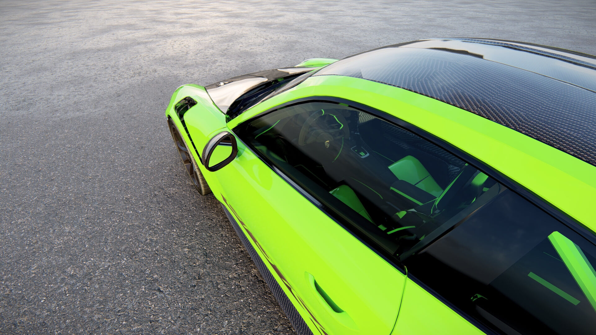 Porsche 911 GT3 RS 2022 3D Model