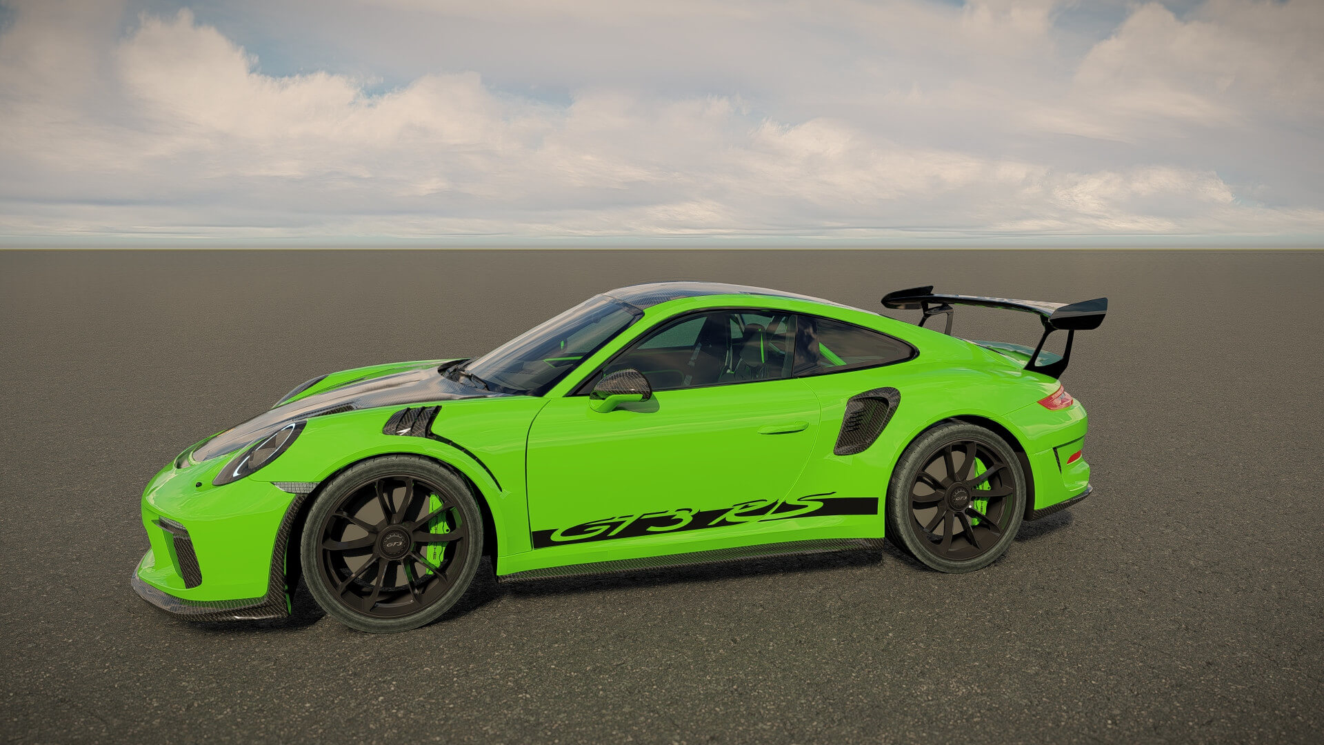 Porsche 911 GT3 RS 2022 3D Model