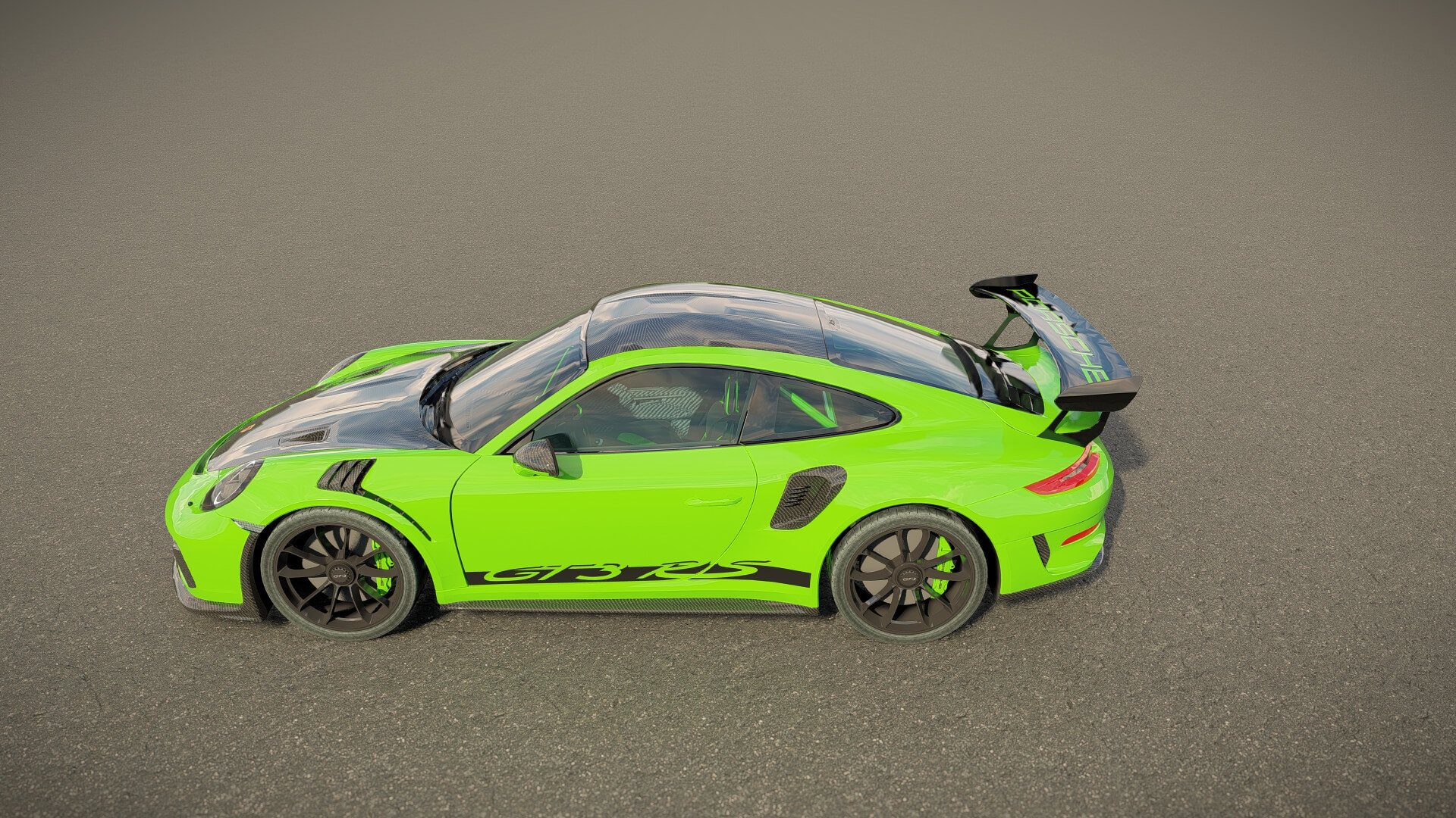 Porsche 911 GT3 RS 2022 3D Model