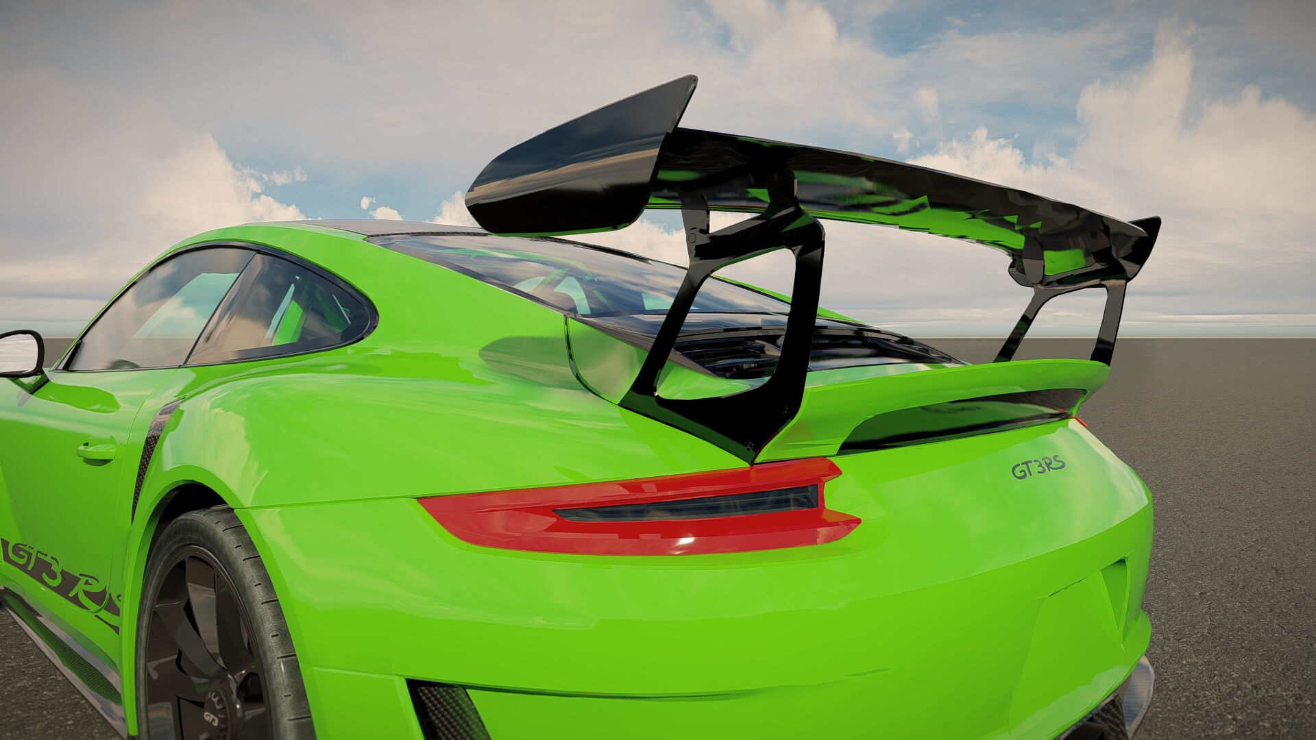 Porsche 911 GT3 RS 2022 3D Model