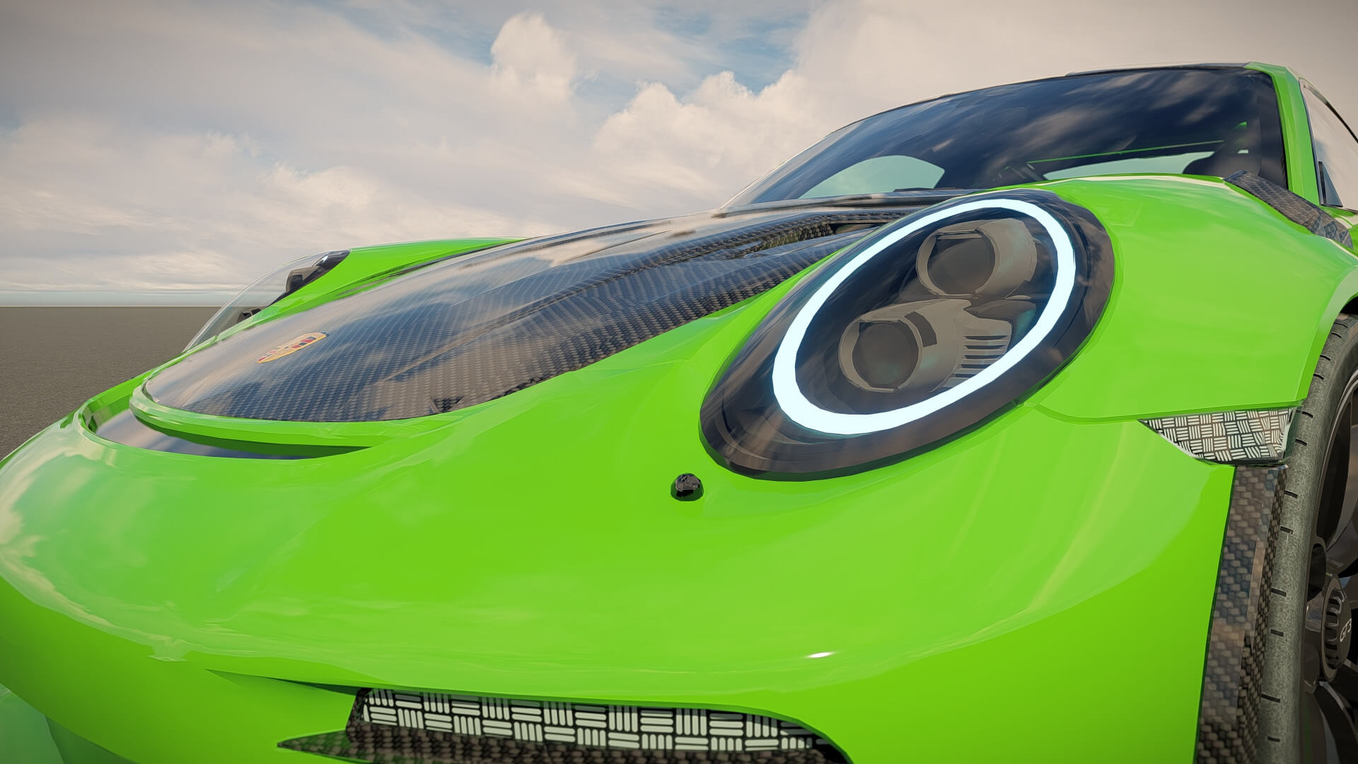 Porsche 911 GT3 RS 2022 3D Model