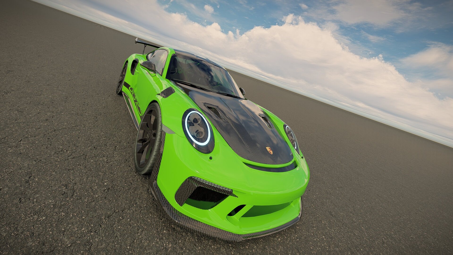 Porsche 911 GT3 RS 2022 3D Model