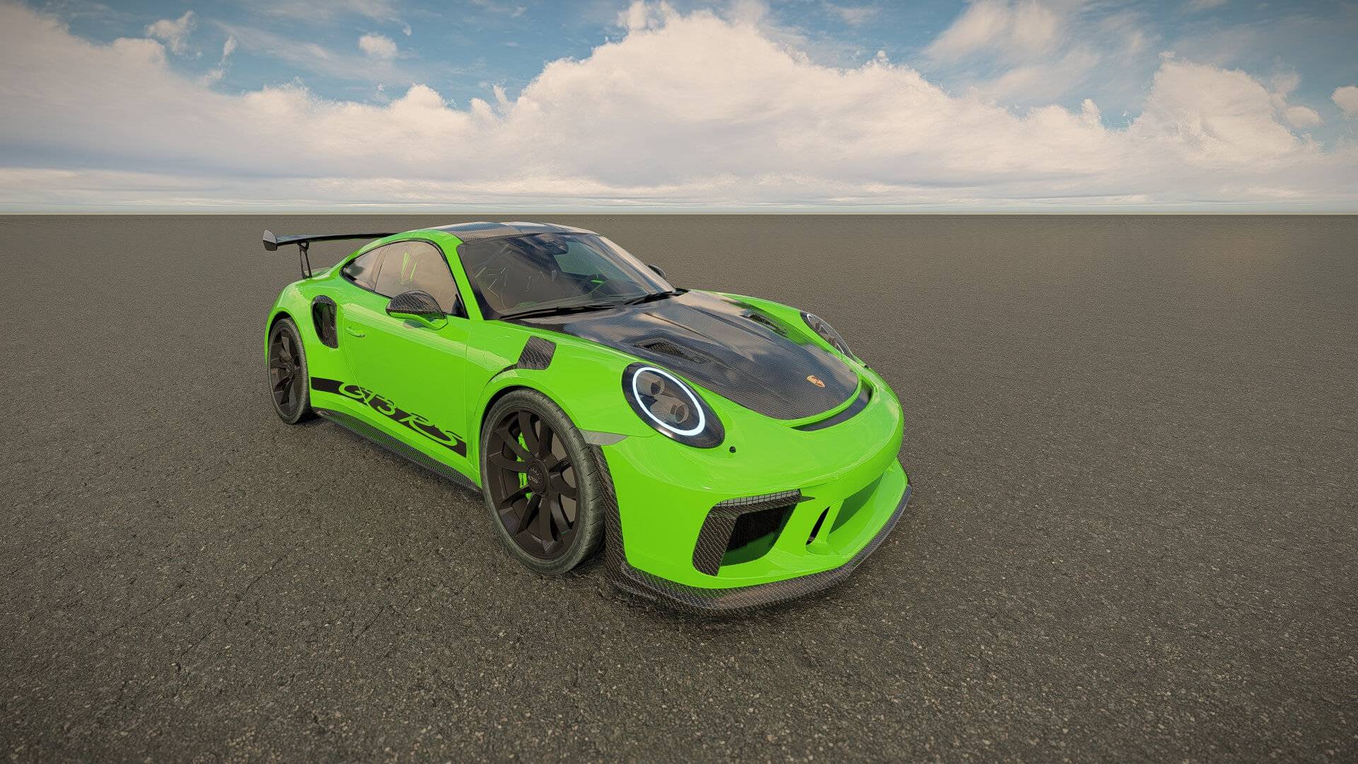 Porsche 911 GT3 RS 2022 3D Model