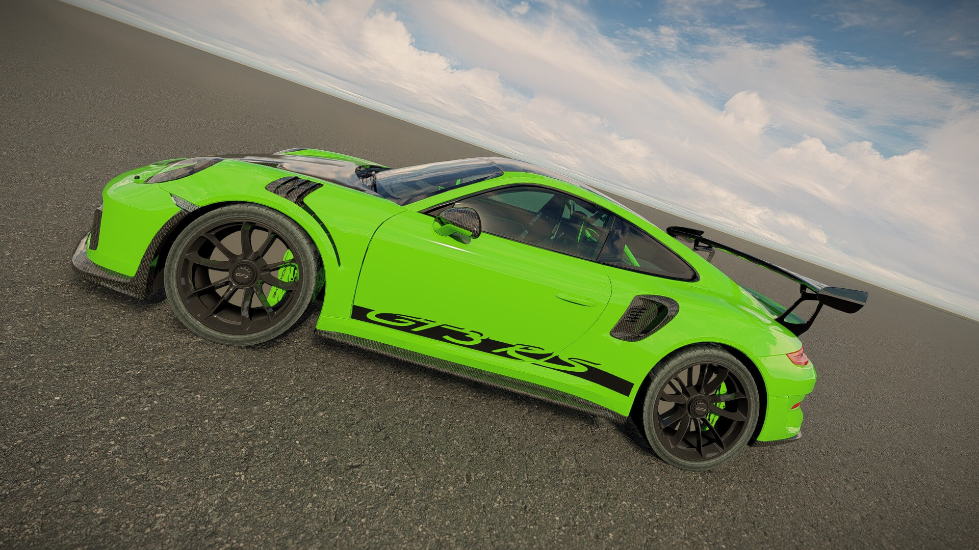 Porsche 911 GT3 RS 2022 3D Model