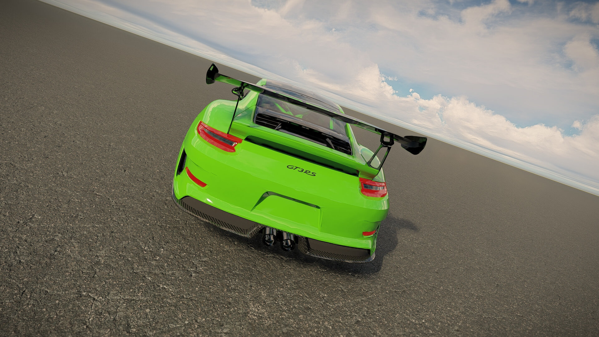 Porsche 911 GT3 RS 2022 3D Model