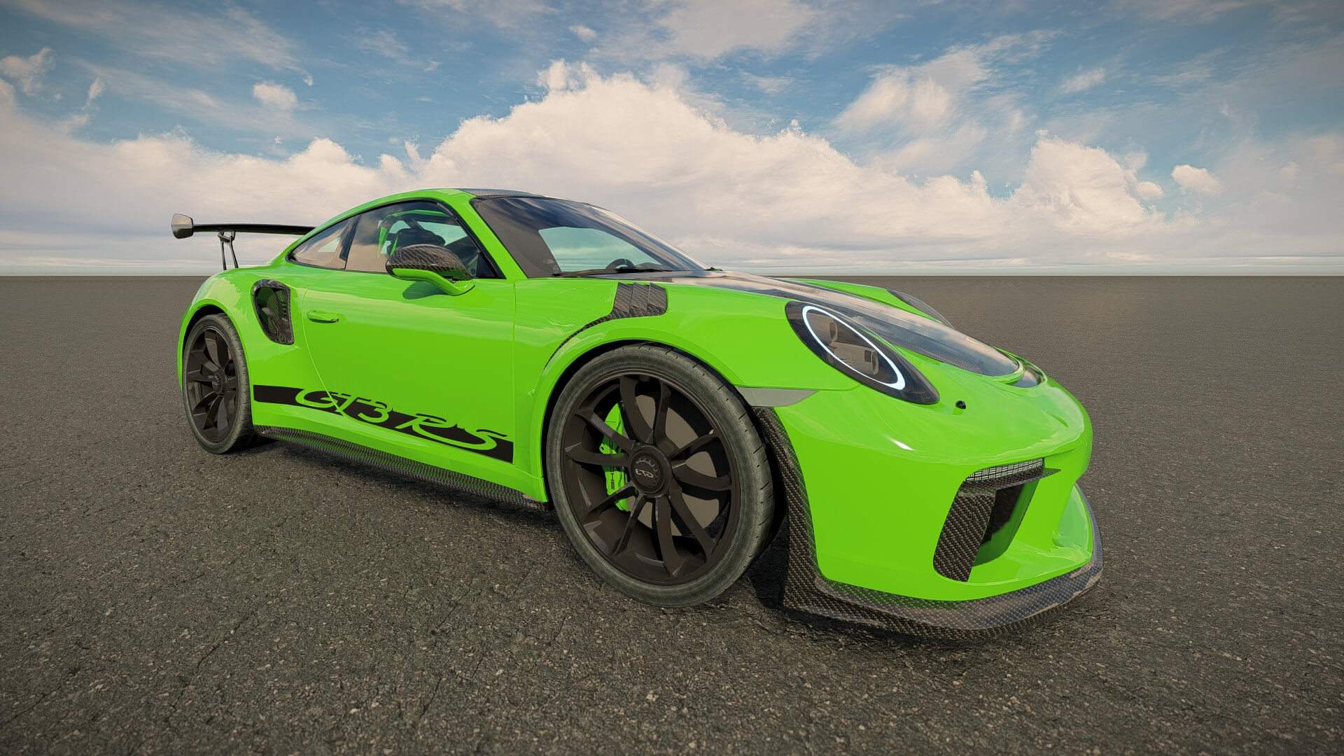 Porsche 911 GT3 RS 2022 3D Model
