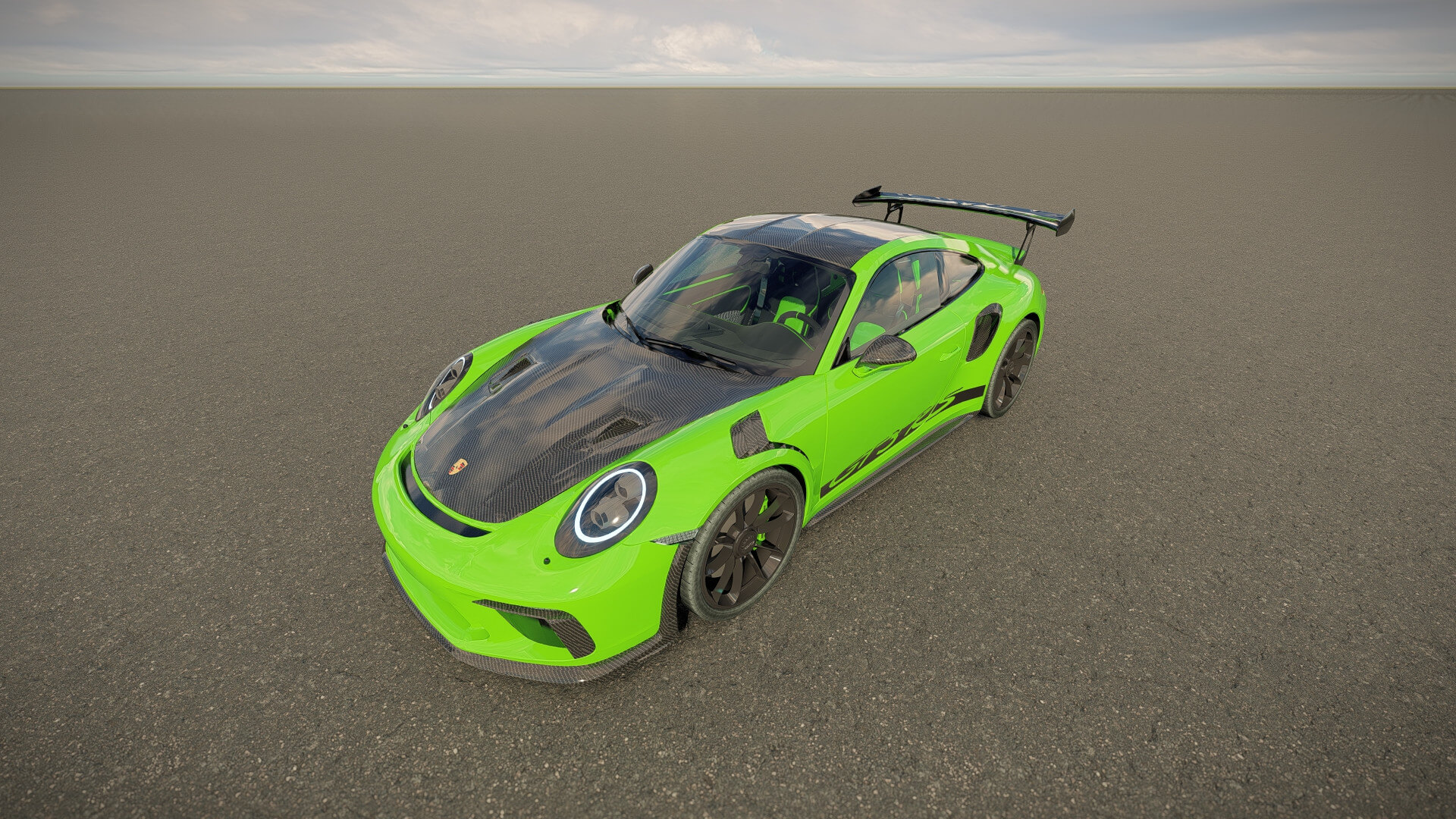 Porsche 911 GT3 RS 2022 3D Model