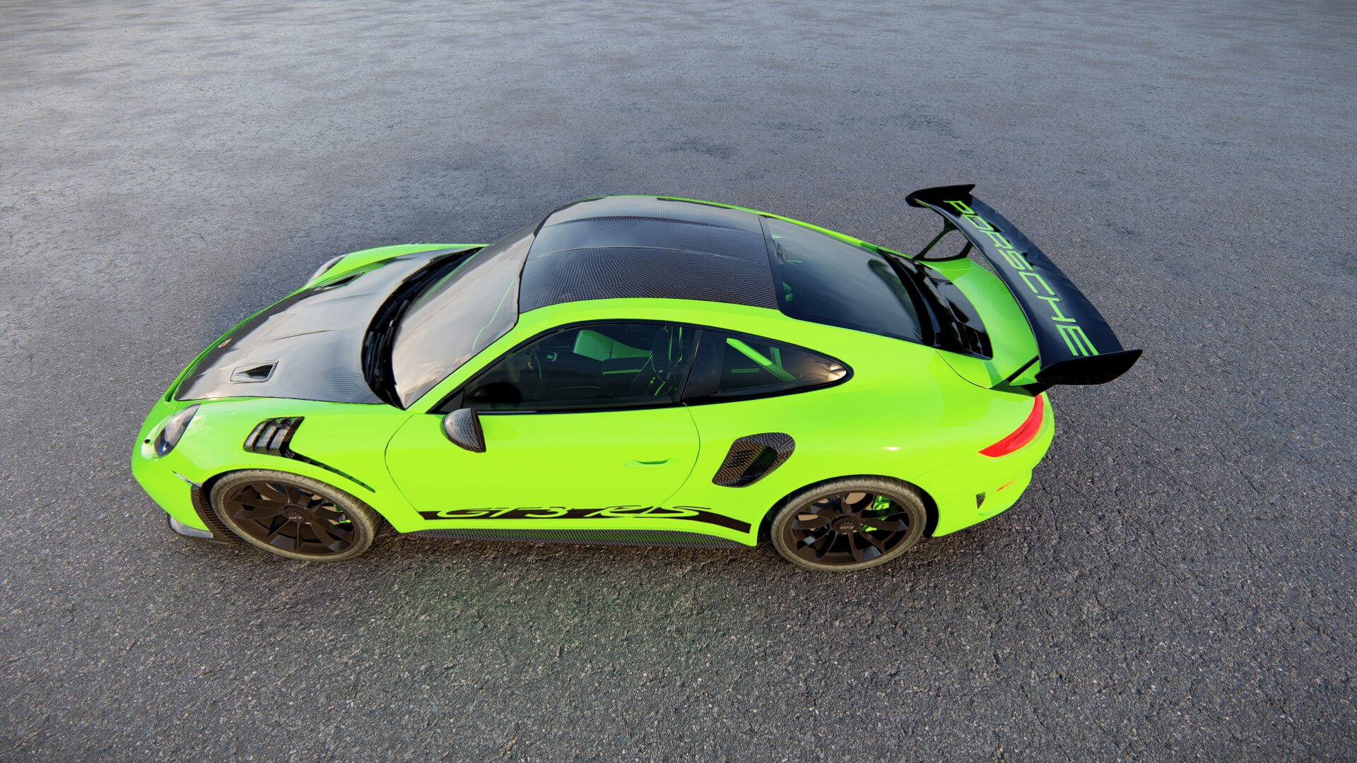 Porsche 911 GT3 RS 2022 3D Model