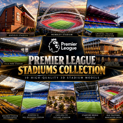 Premier League Stadiums Collection