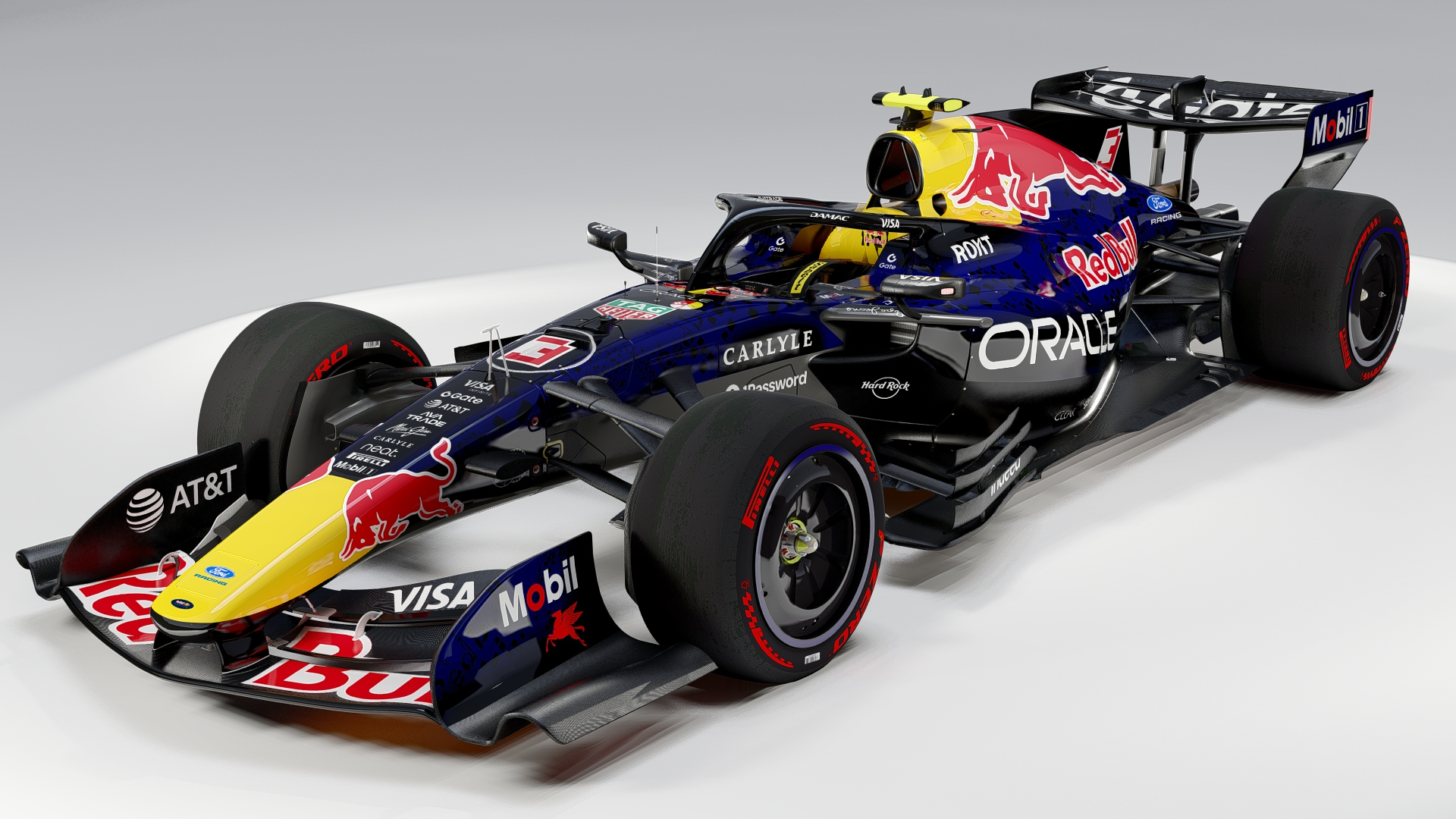 Red Bull RB26 F1 2026 Formula 1 Car 3D Model