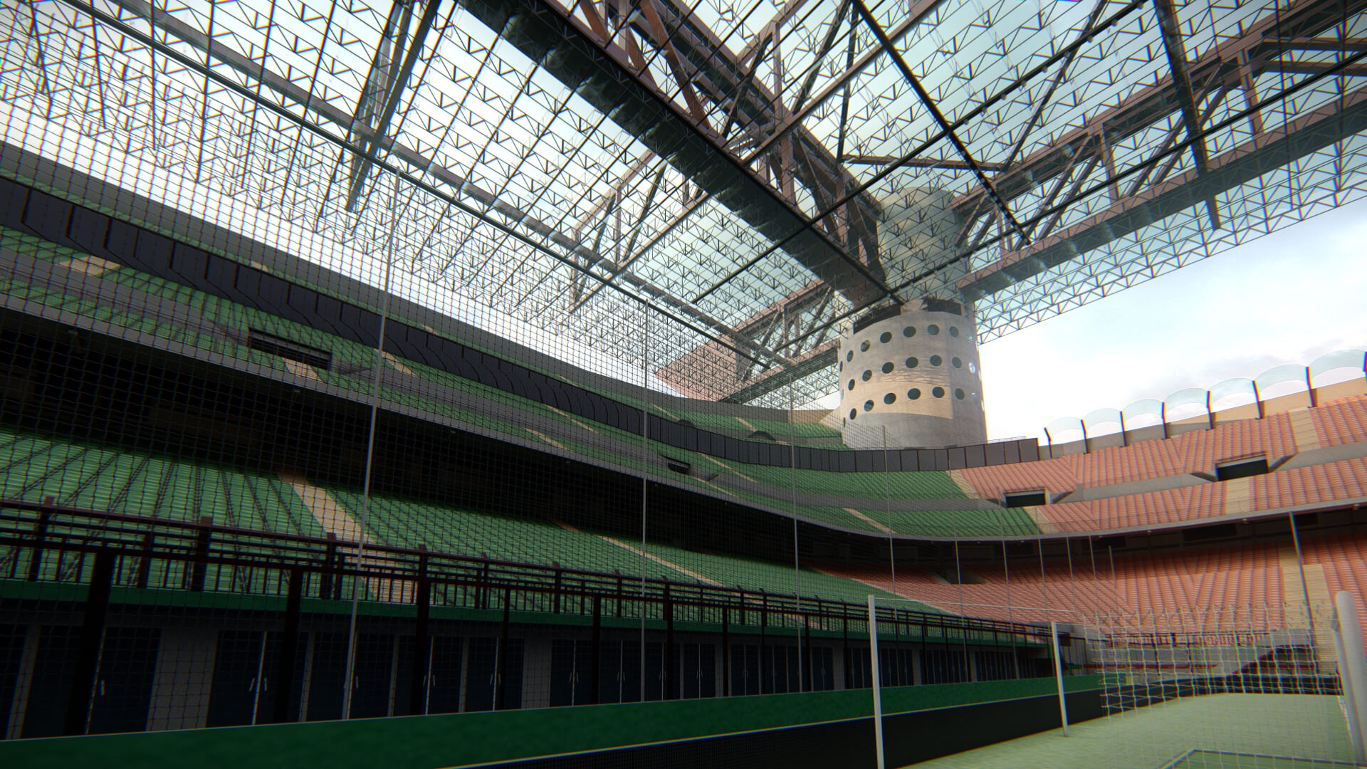 San Siro Stadium 3D Model