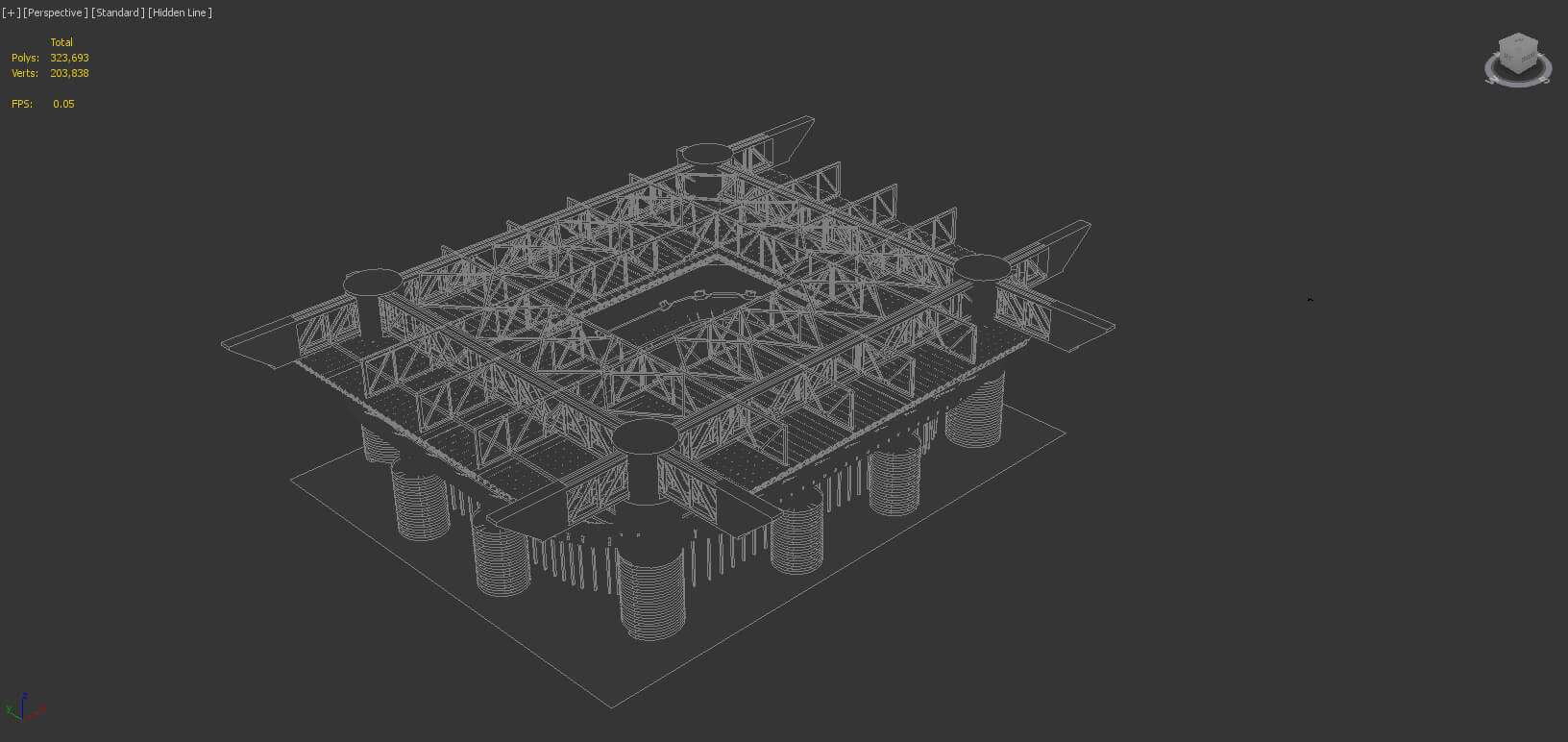 San Siro Stadium 3D Model