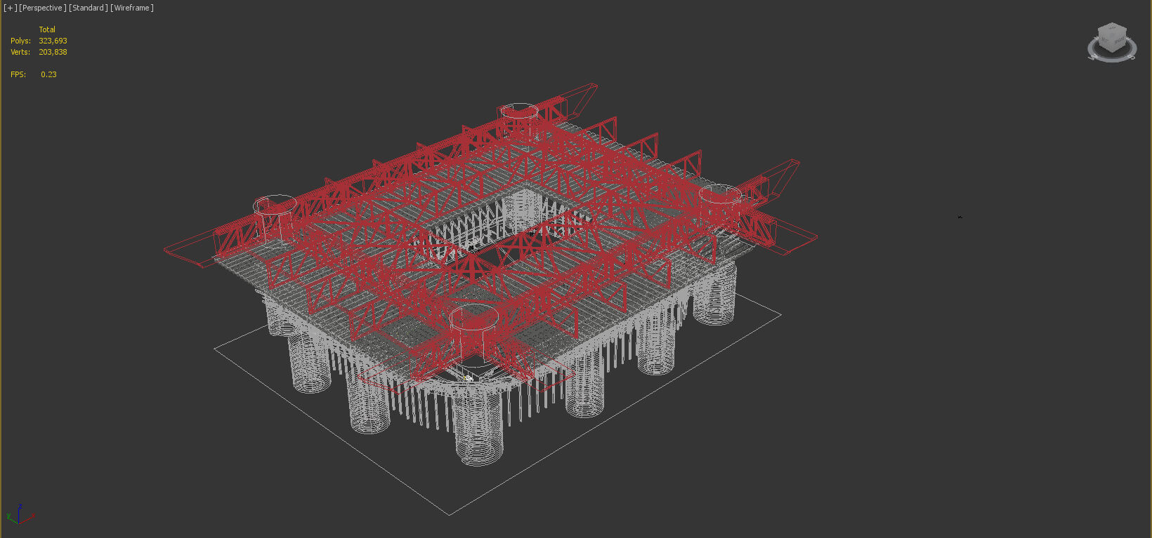 San Siro Stadium 3D Model