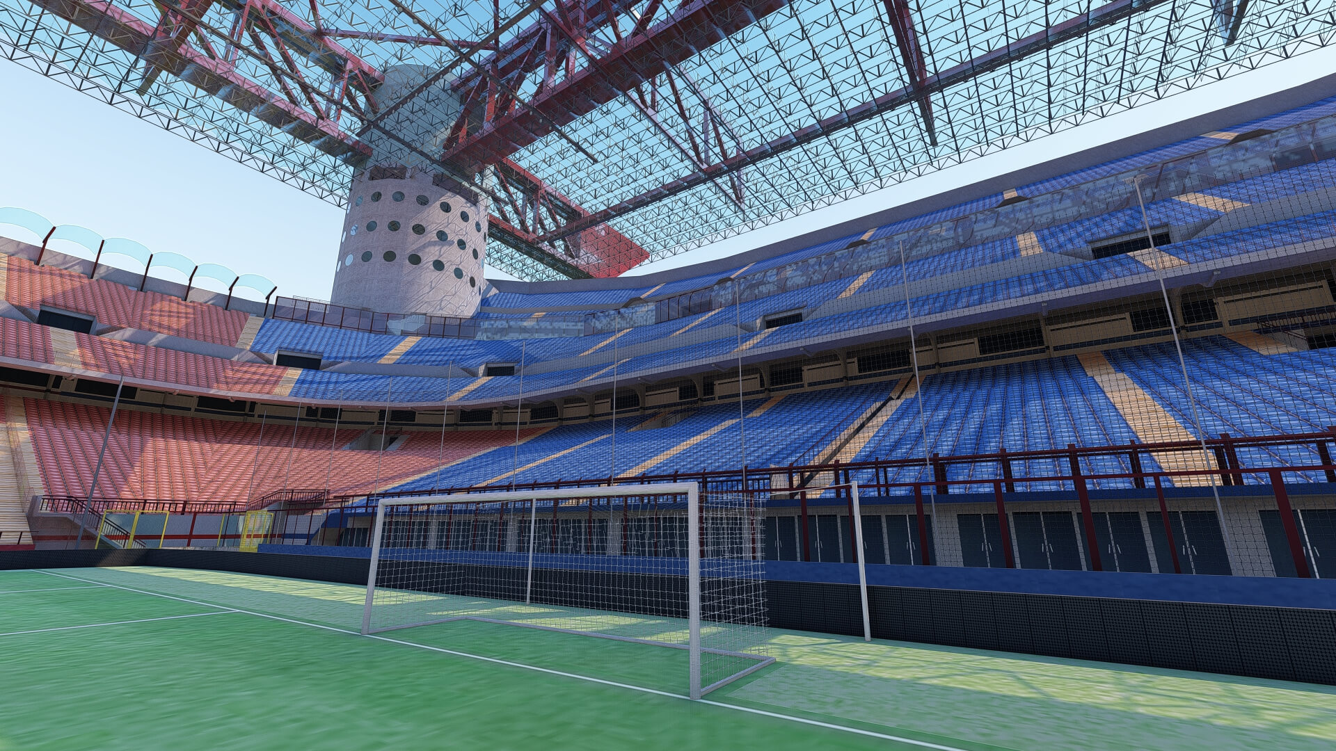 San Siro Stadium 3D Model
