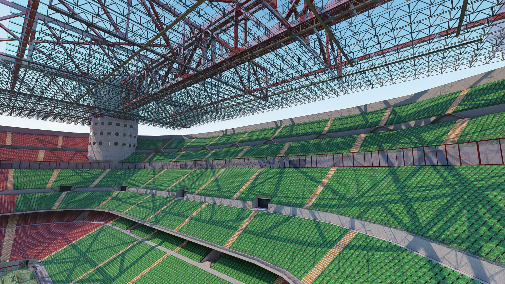 San Siro Stadium 3D Model
