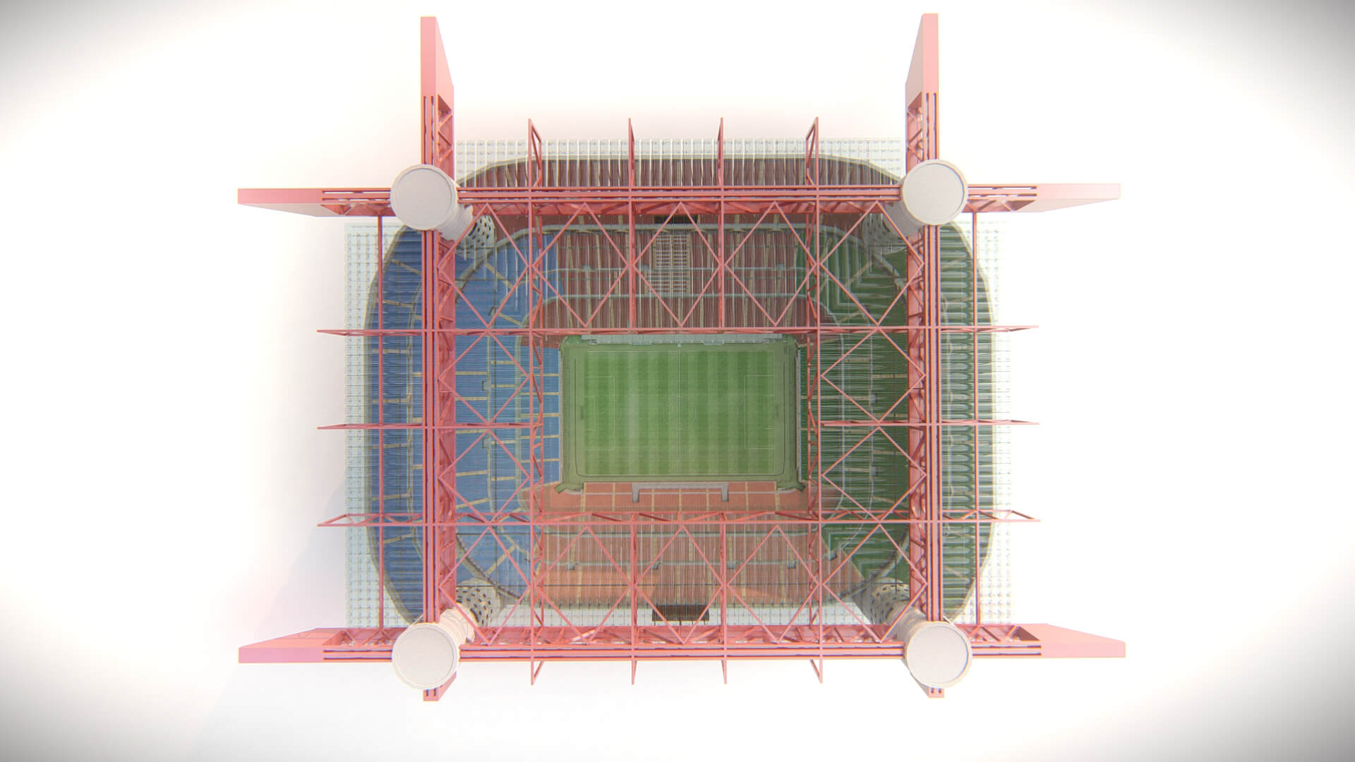 San Siro Stadium 3D Model