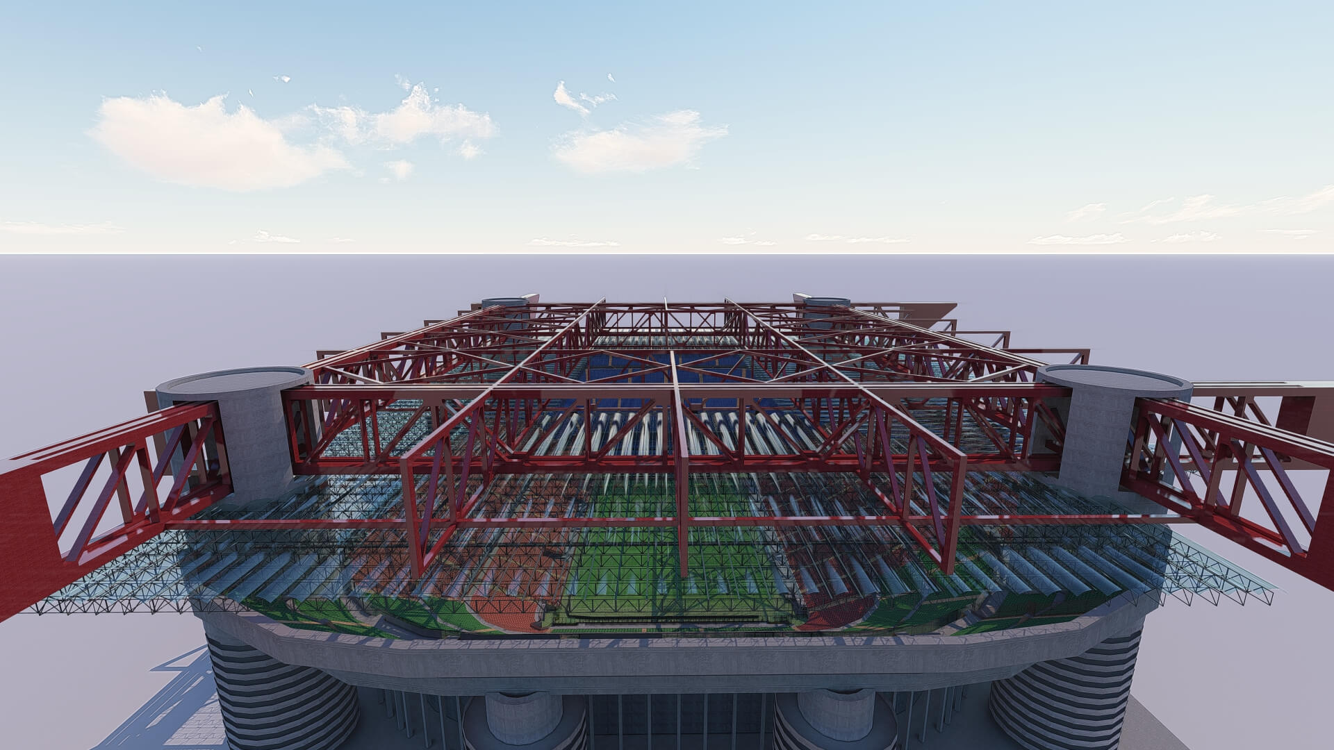 San Siro Stadium 3D Model