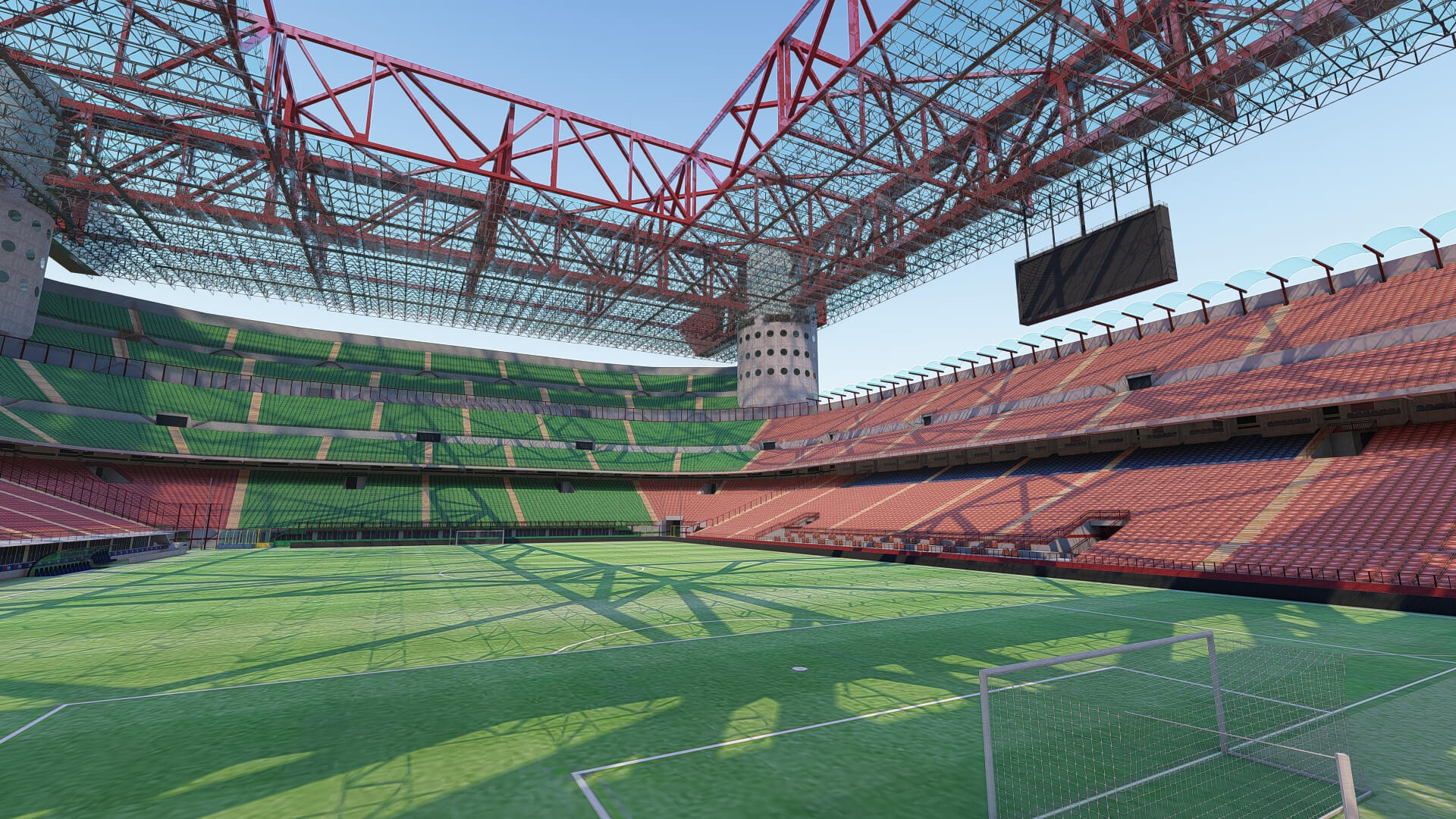 San Siro Stadium 3D Model