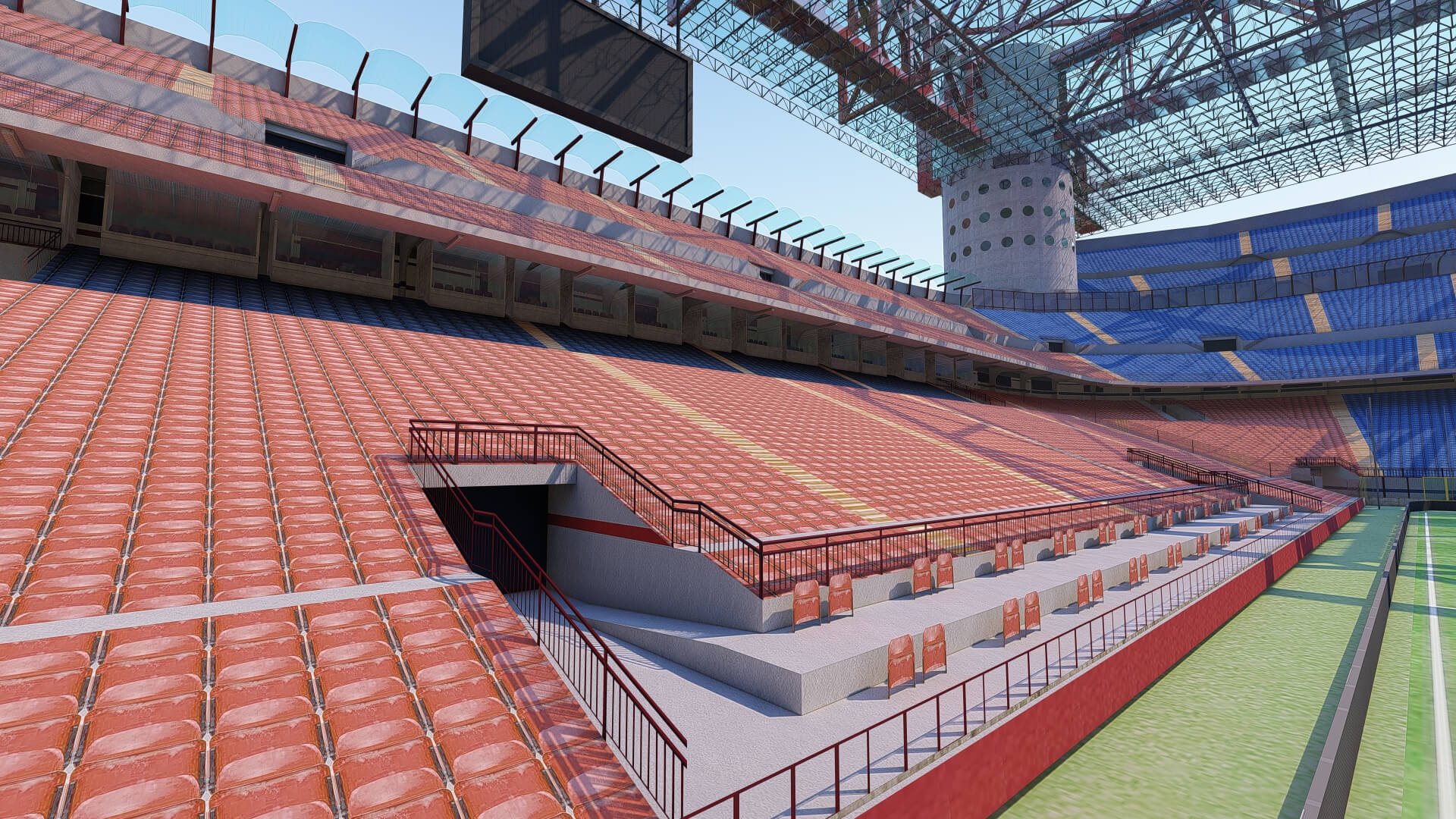 San Siro Stadium 3D Model