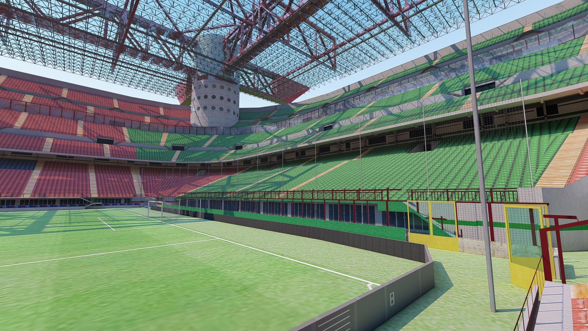San Siro Stadium 3D Model