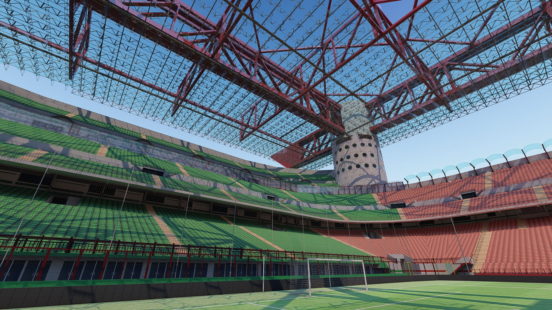 San Siro Stadium 3D Model