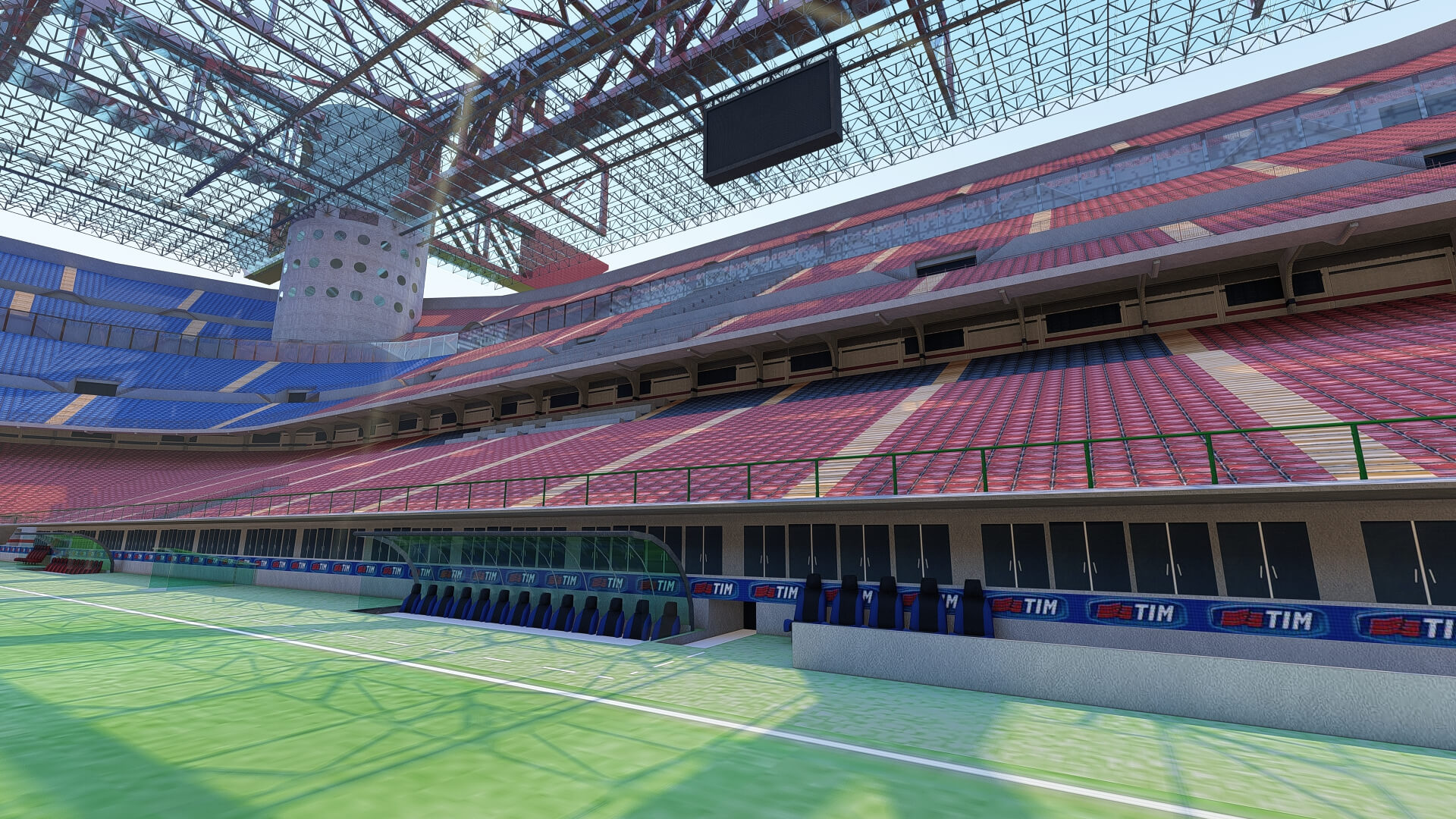 San Siro Stadium 3D Model