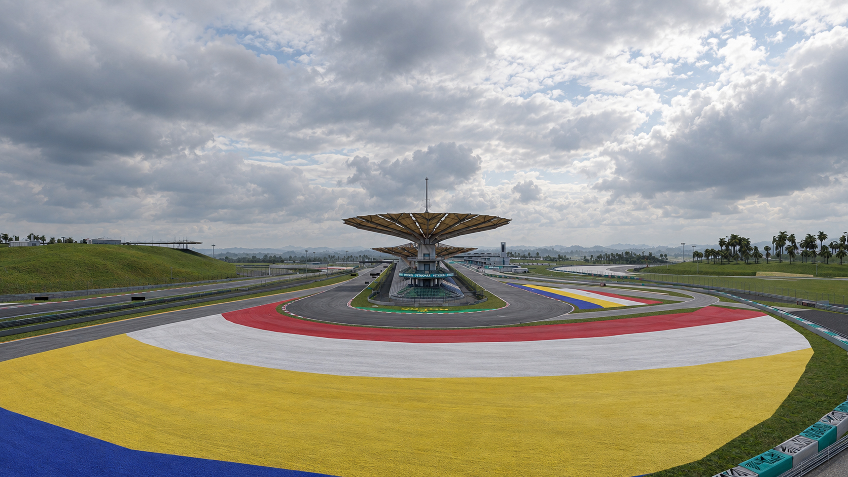 Sepang International Circuit F1 Race Track 3D Model