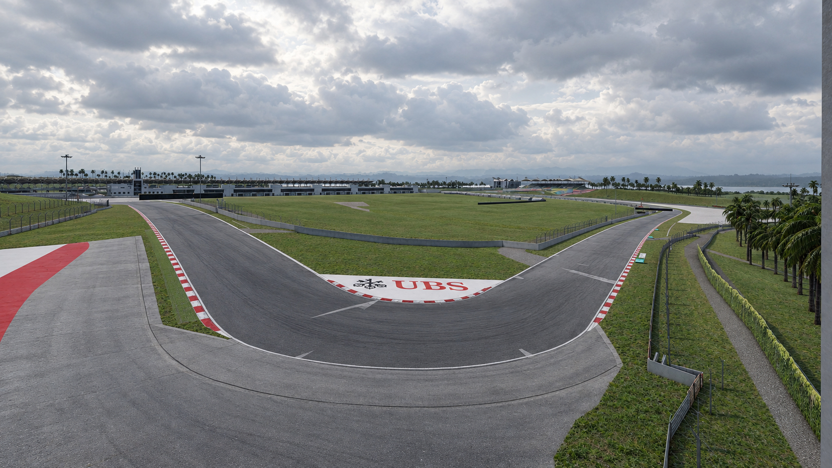 Sepang International Circuit F1 Race Track 3D Model
